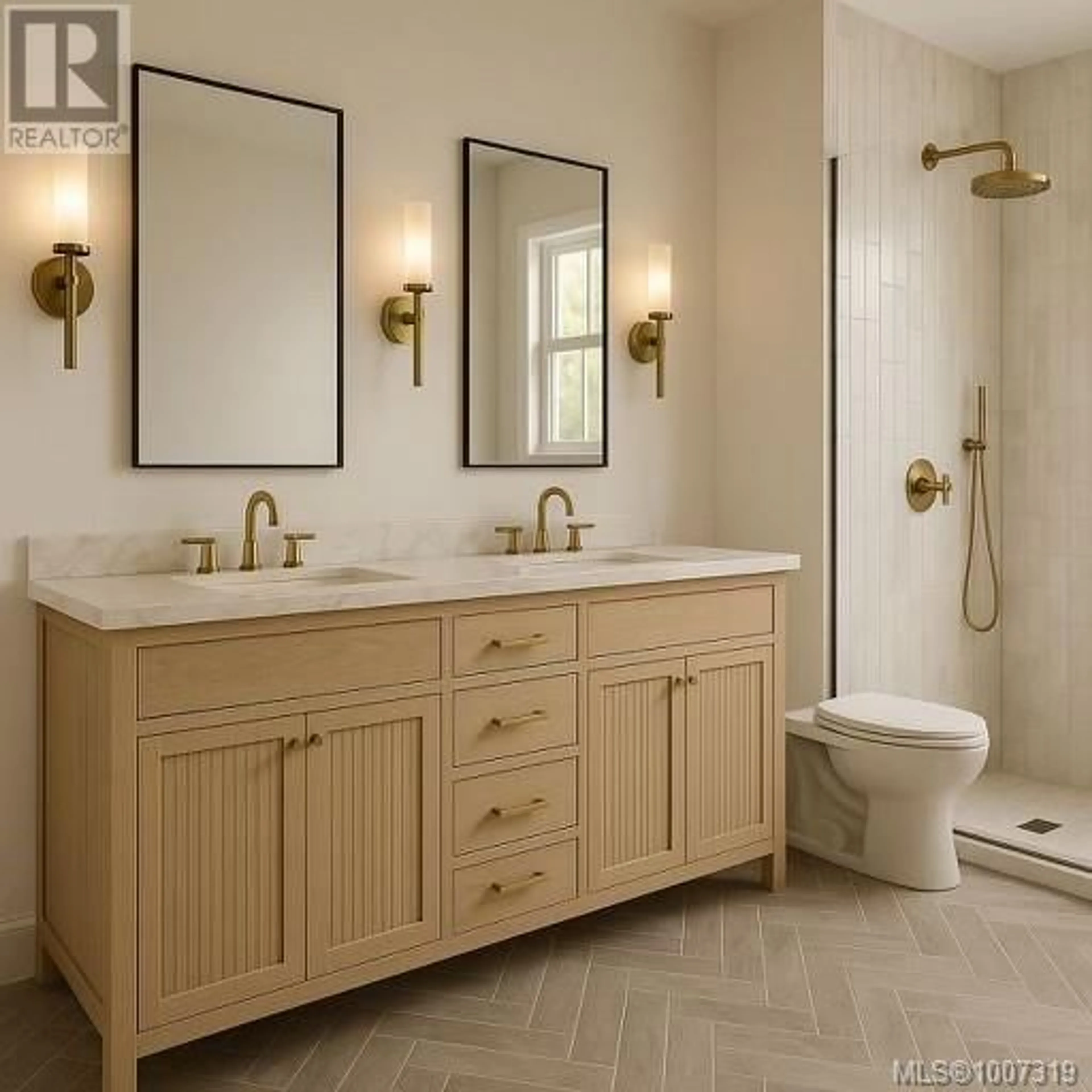 Contemporary bathroom, ceramic/tile floor for 2 - 786 ST. PATRICK STREET, Oak Bay British Columbia V8S4X5