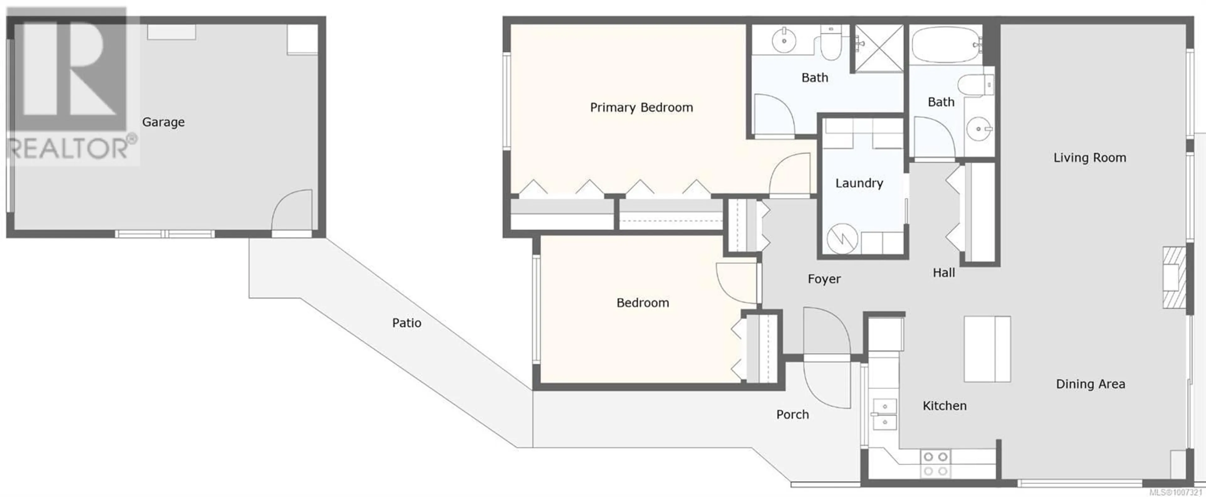 Floor plan for 28 - 650 HOYLAKE ROAD WEST, Qualicum Beach British Columbia V9K1P3