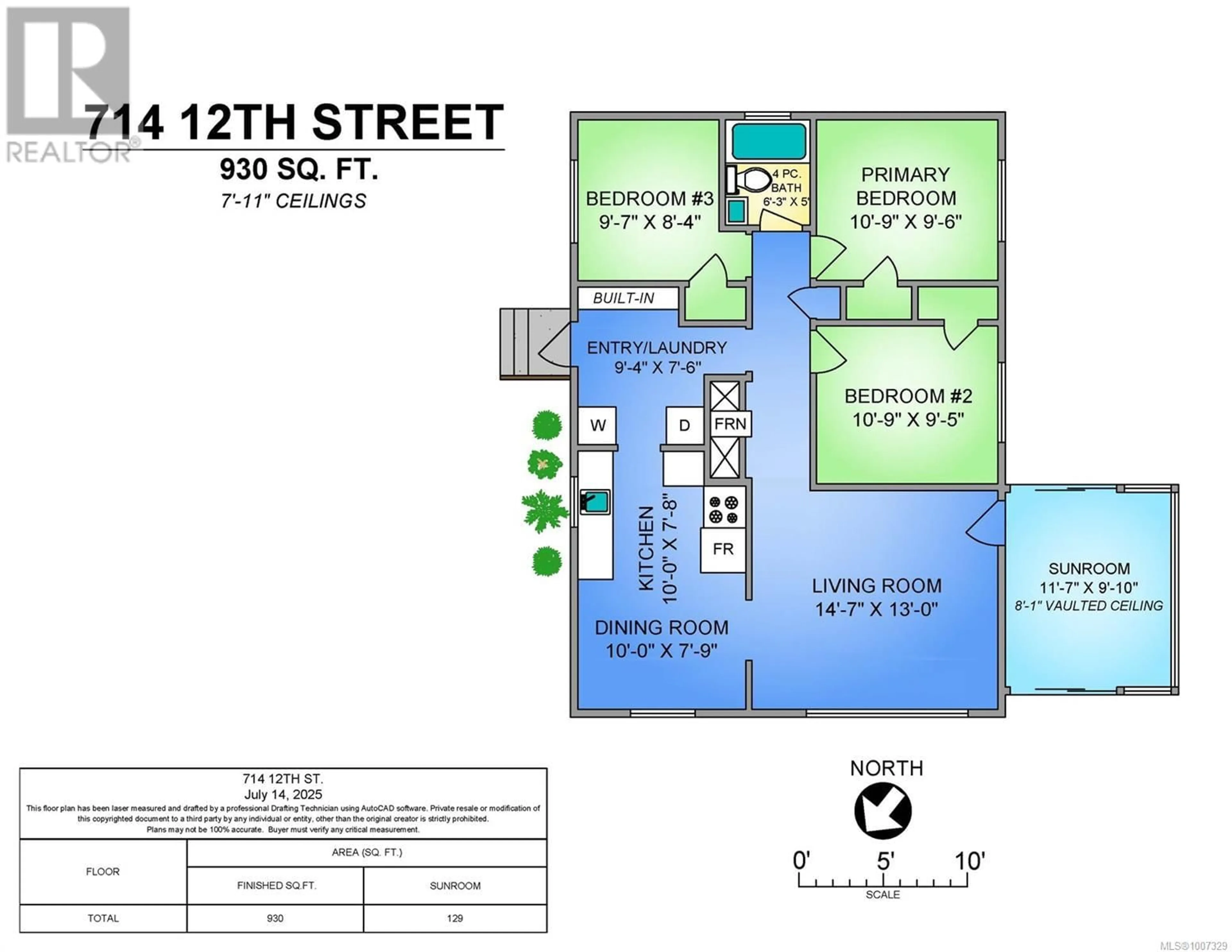 Floor plan for 714 12TH STREET, Courtenay British Columbia V9N1V4