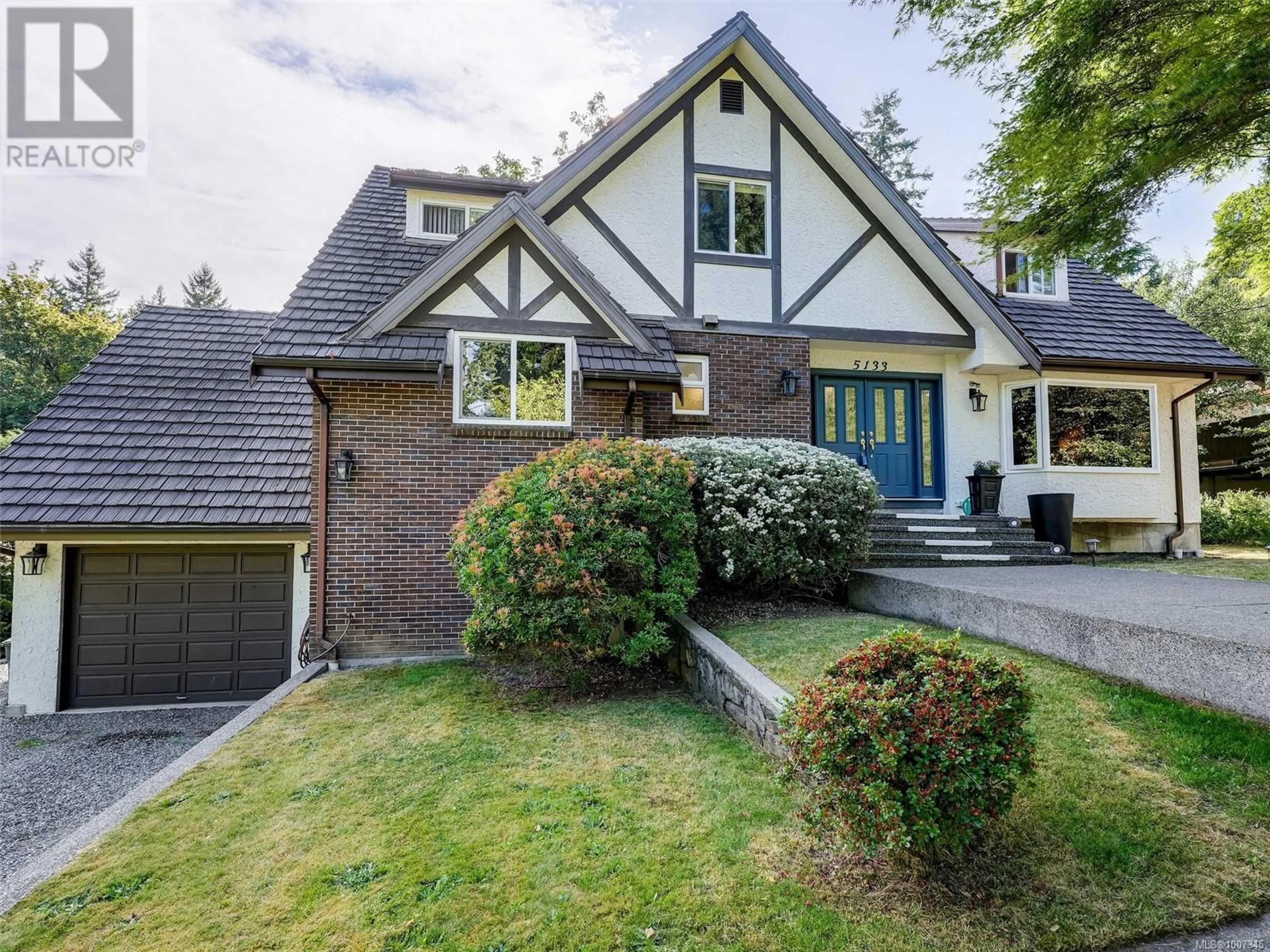 Home with brick exterior material, street for 5133 SANTA CLARA AVENUE, Saanich British Columbia V8Y1W5