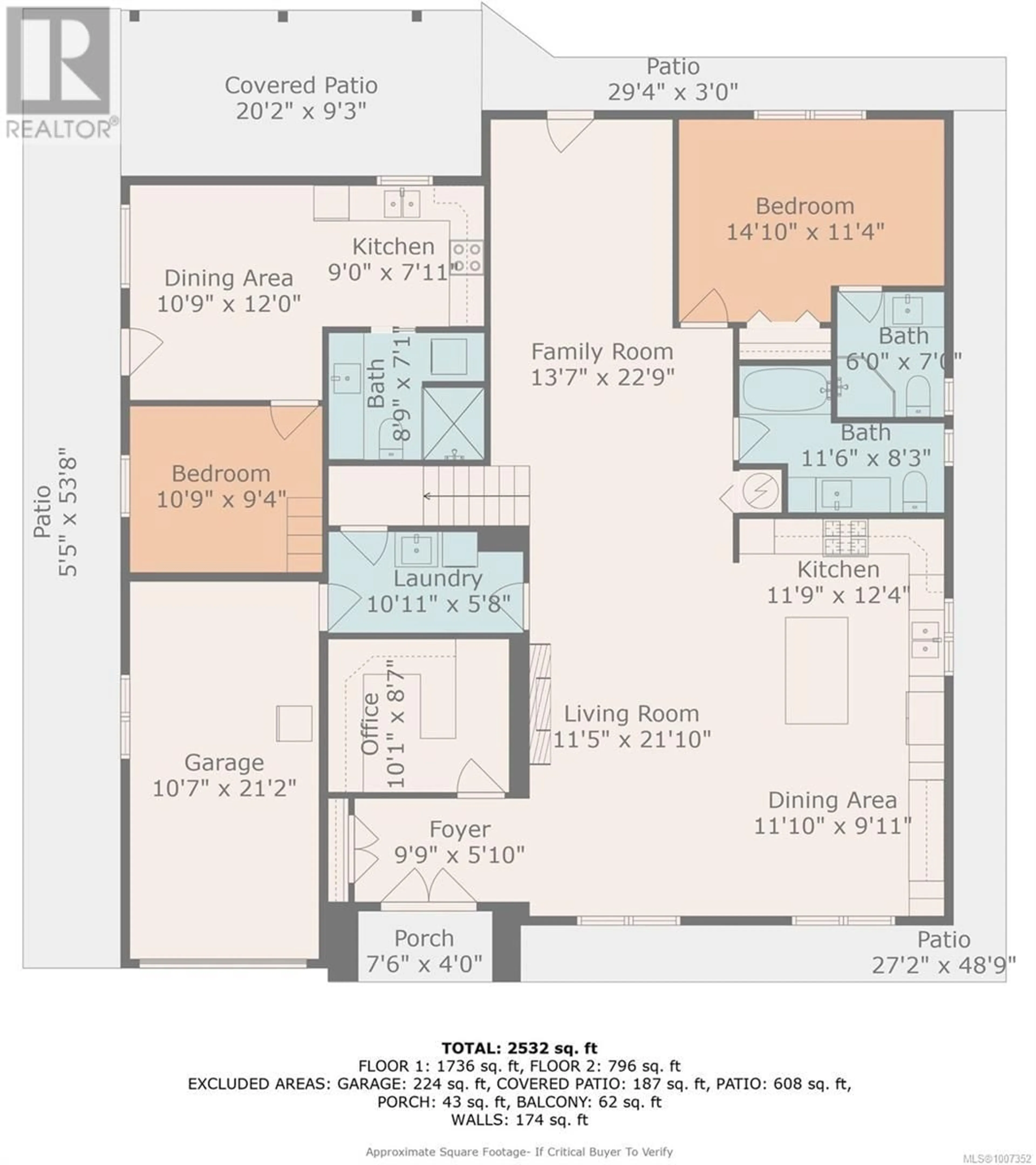 Floor plan for 4238 HAYDEN COURT, Saanich British Columbia V8Z6S2