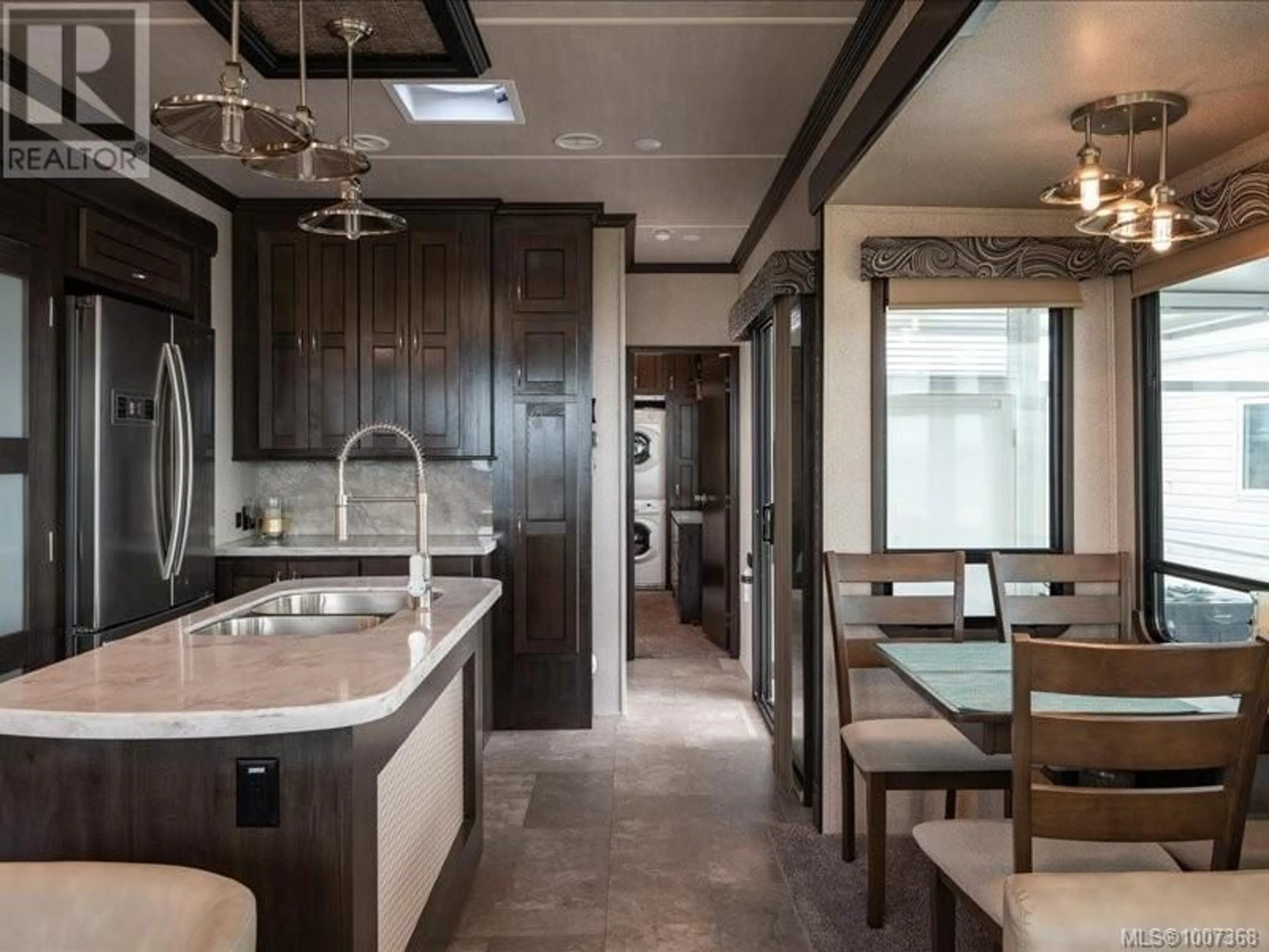 Open concept kitchen, ceramic/tile floor for A18 - 200 CORFIELD STREET, Parksville British Columbia V9P2S5