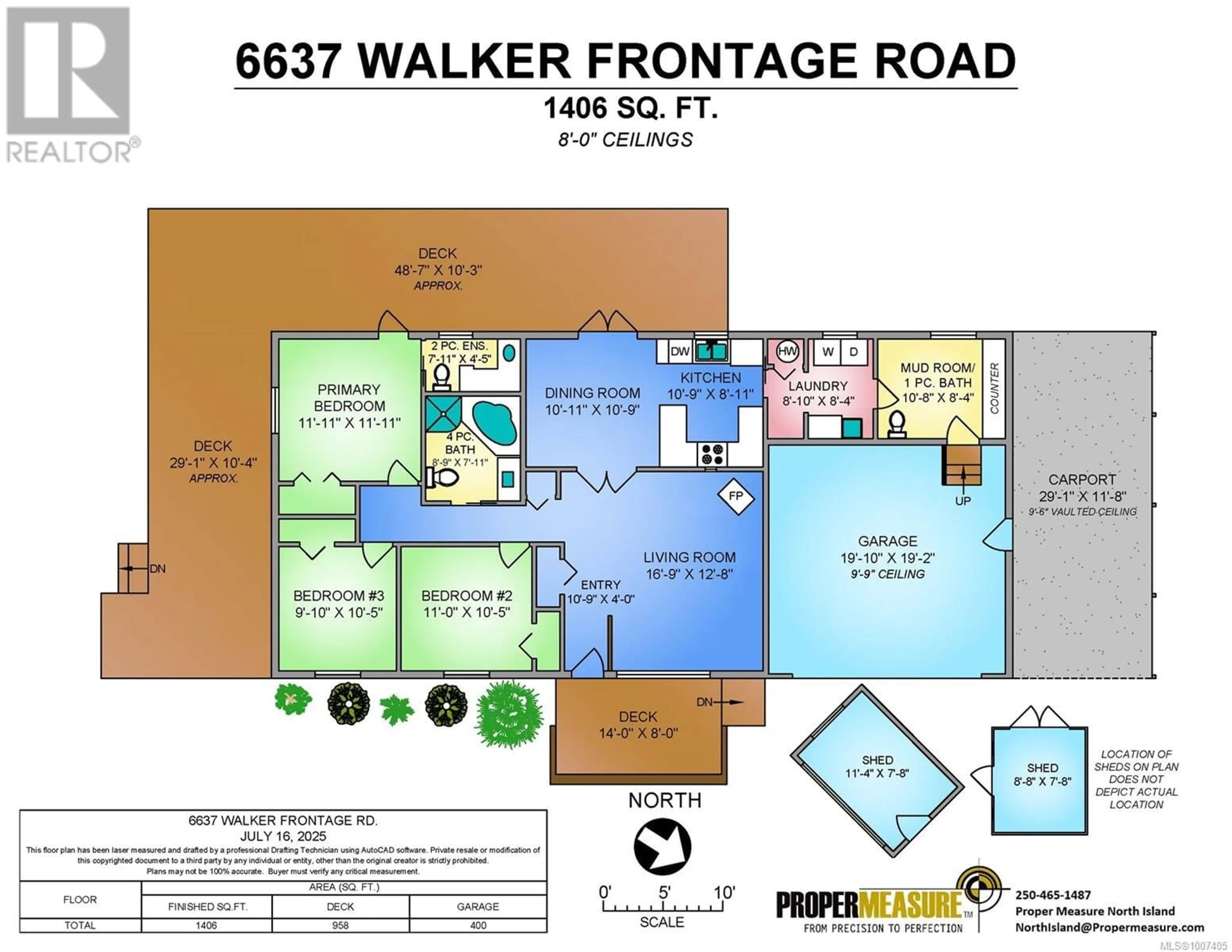 Floor plan for 6637 WALKER FRONTAGE ROAD, Fanny Bay British Columbia V0R1W0