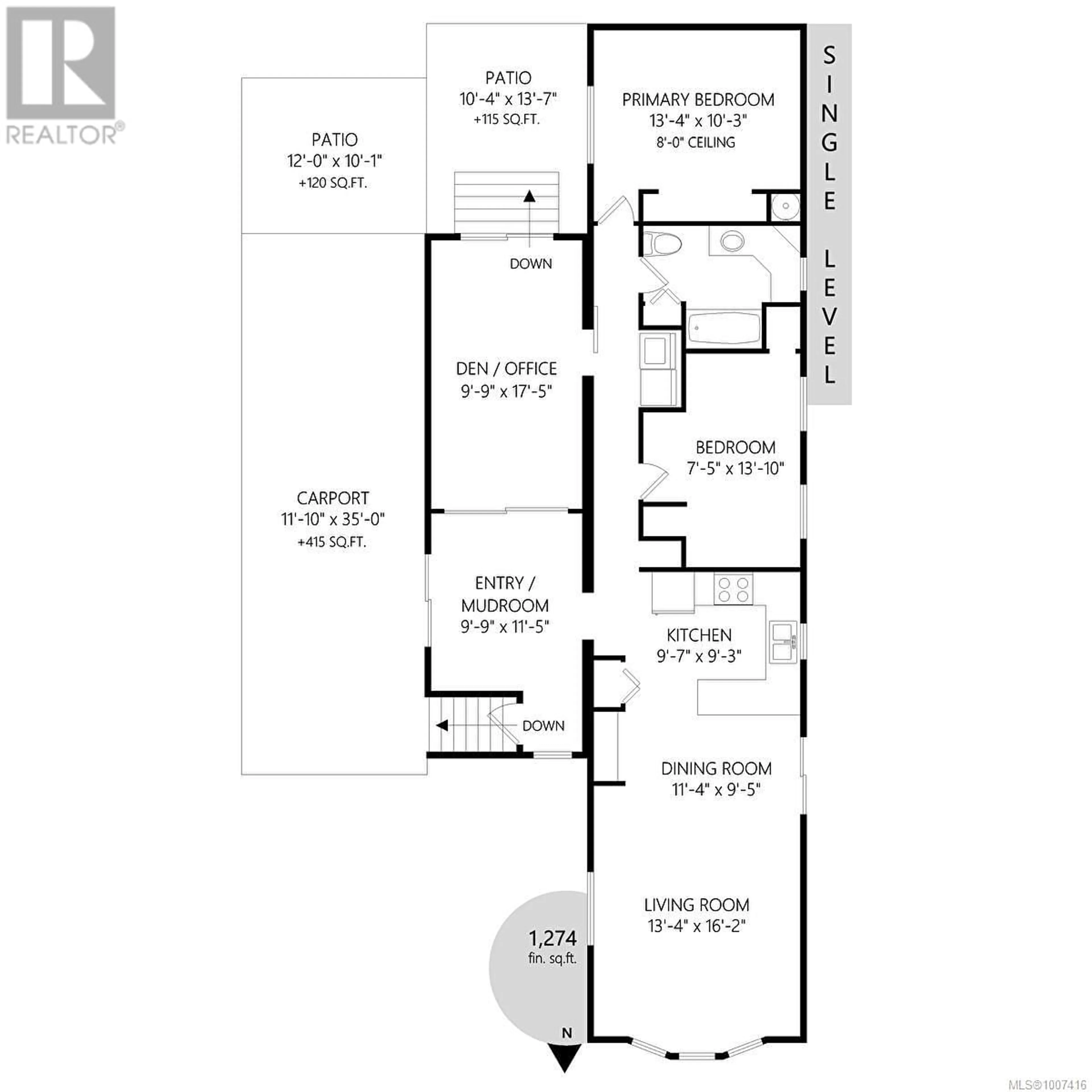 Floor plan for 715 KASBA CIRCLE, Parksville British Columbia V9P2A7