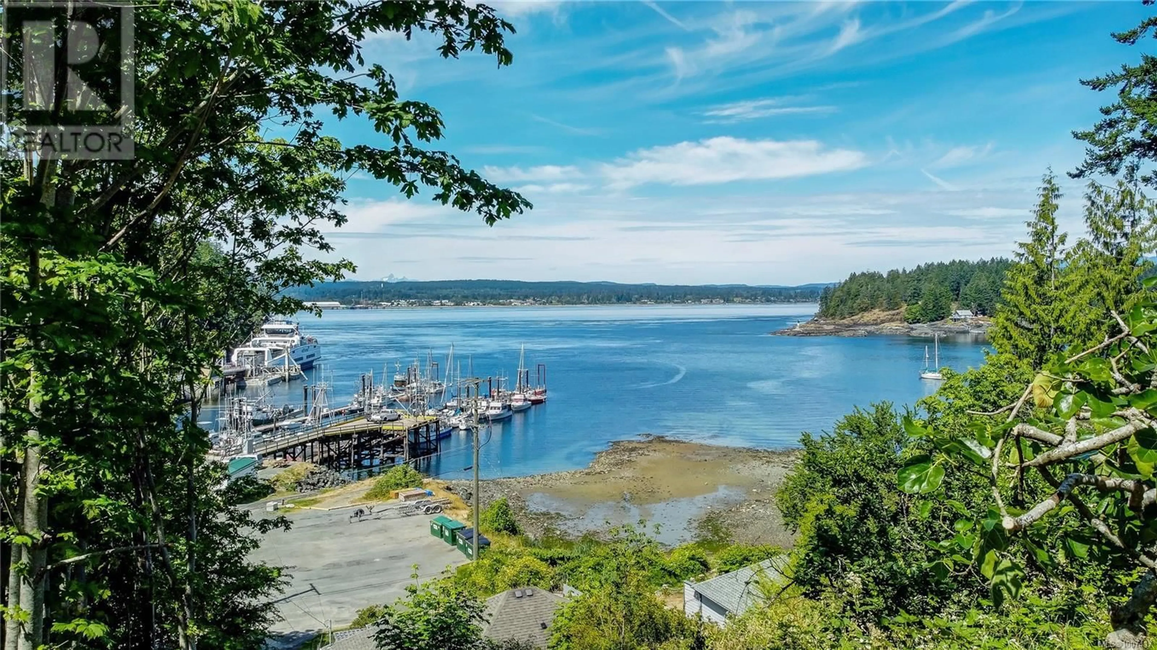 A pic from outside/outdoor area/front of a property/back of a property/a pic from drone, water/lake/river/ocean view for 683 GREEN ROAD, Quadra Island British Columbia V0P1N0