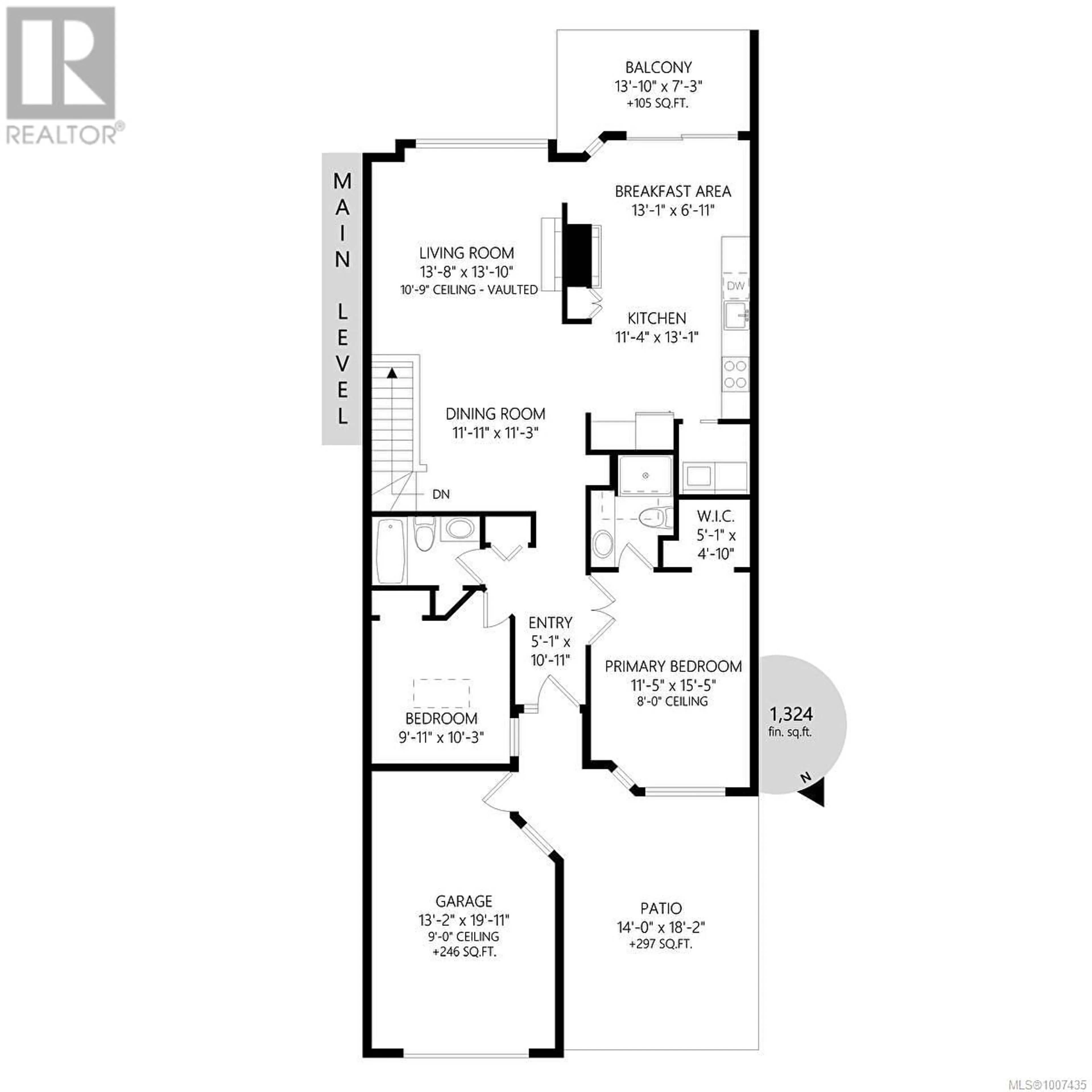Floor plan for 19 - 901 KENTWOOD LANE, Saanich British Columbia V8Y2Y6