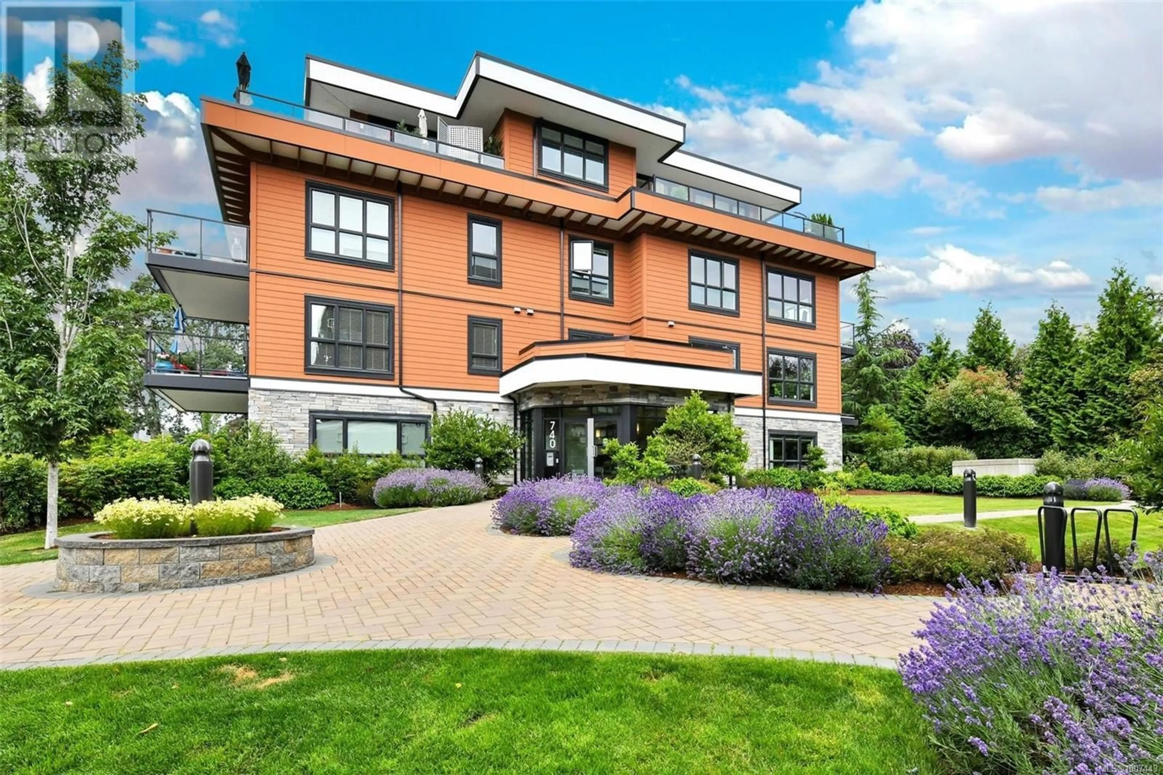 Home with brick exterior material, building for 306 - 740 TRAVINO LANE, Saanich British Columbia V8Z0E2