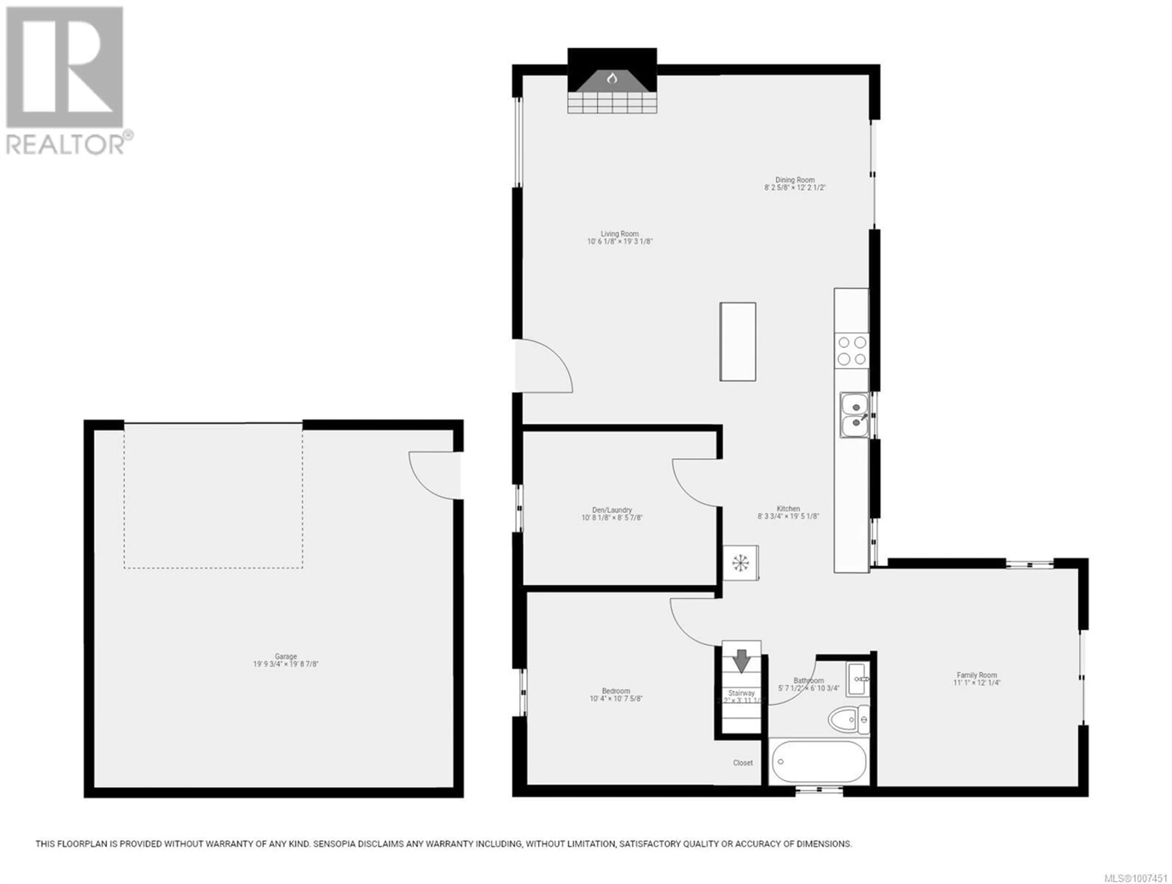 Floor plan for 4007 ISLAND HIGHWAY SOUTH, Campbell River British Columbia V9H1G4