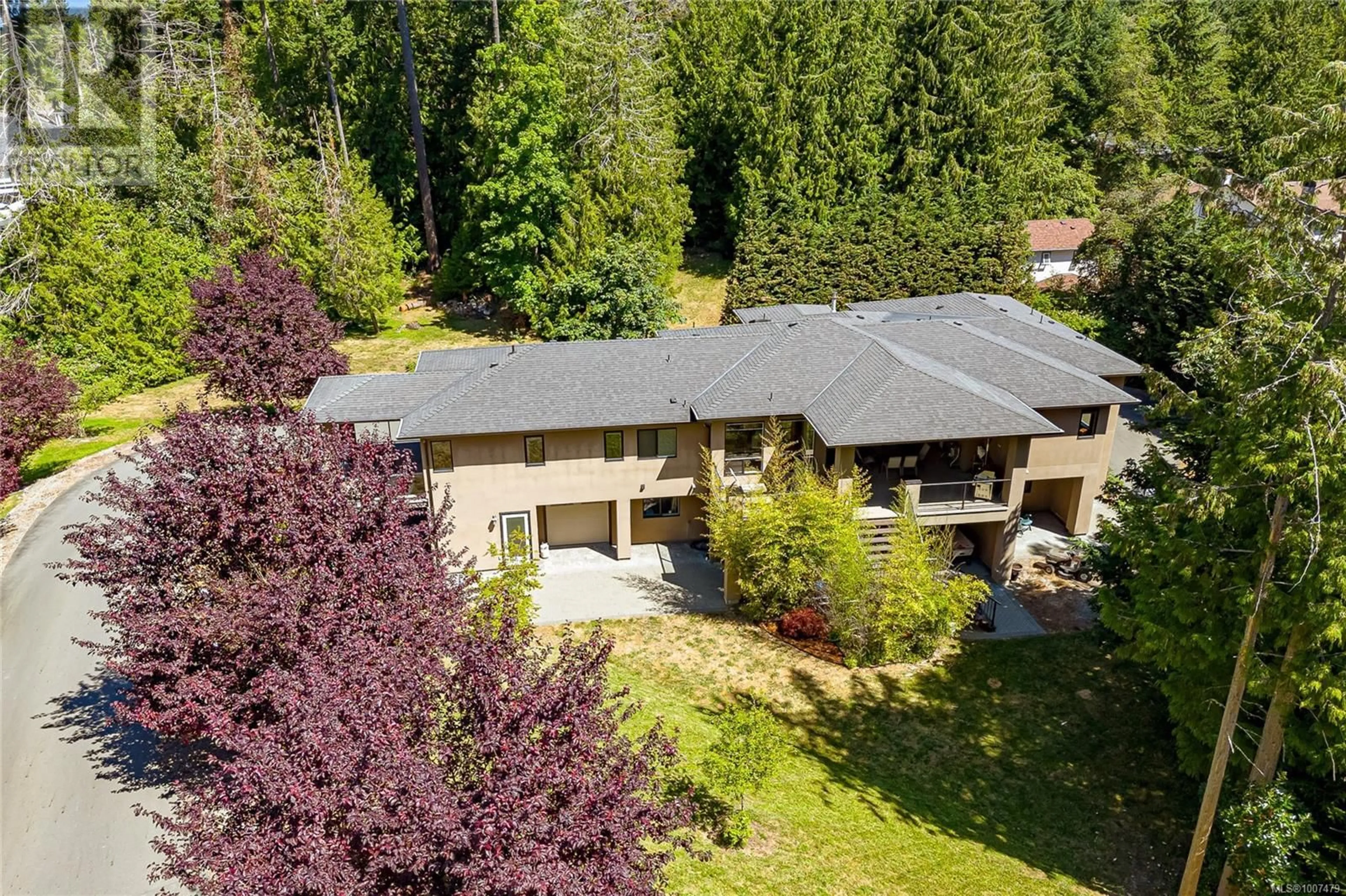 A pic from outside/outdoor area/front of a property/back of a property/a pic from drone, unknown for 1954 BARRETT DRIVE, North Saanich British Columbia V8L1A3