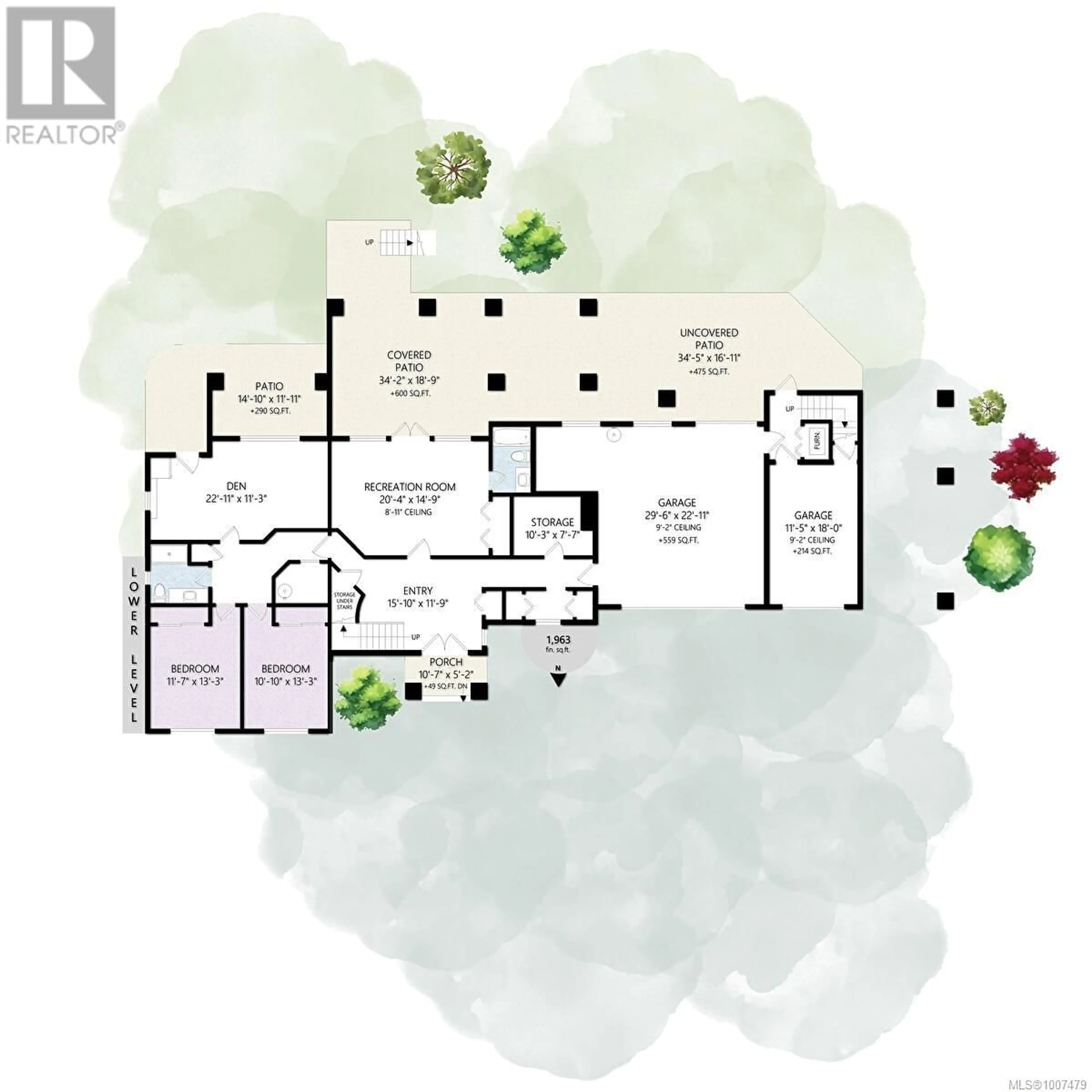Floor plan for 1954 BARRETT DRIVE, North Saanich British Columbia V8L1A3