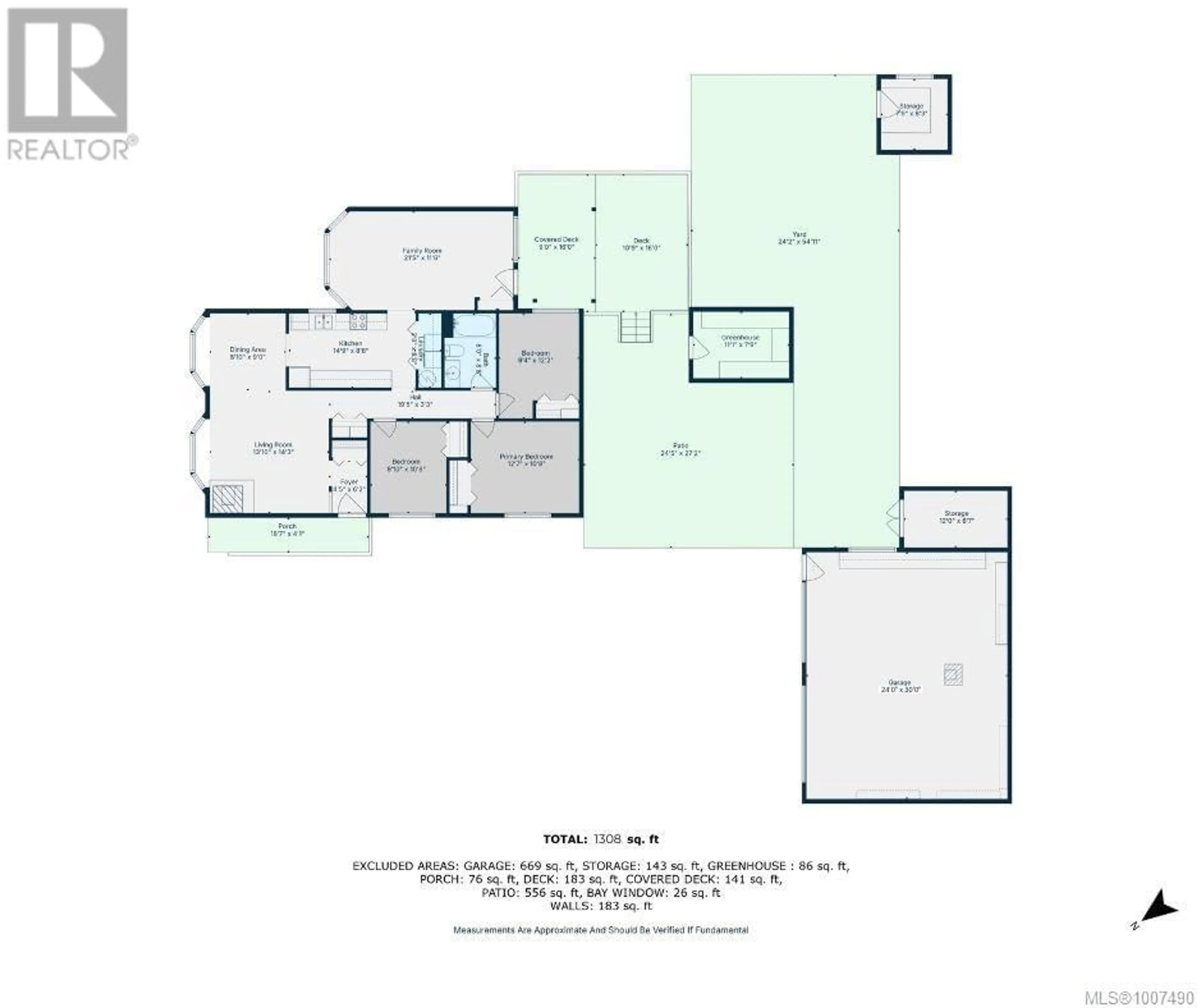 Floor plan for 5693 AMSTERDAM CRESCENT, Nanaimo British Columbia V9T2M8