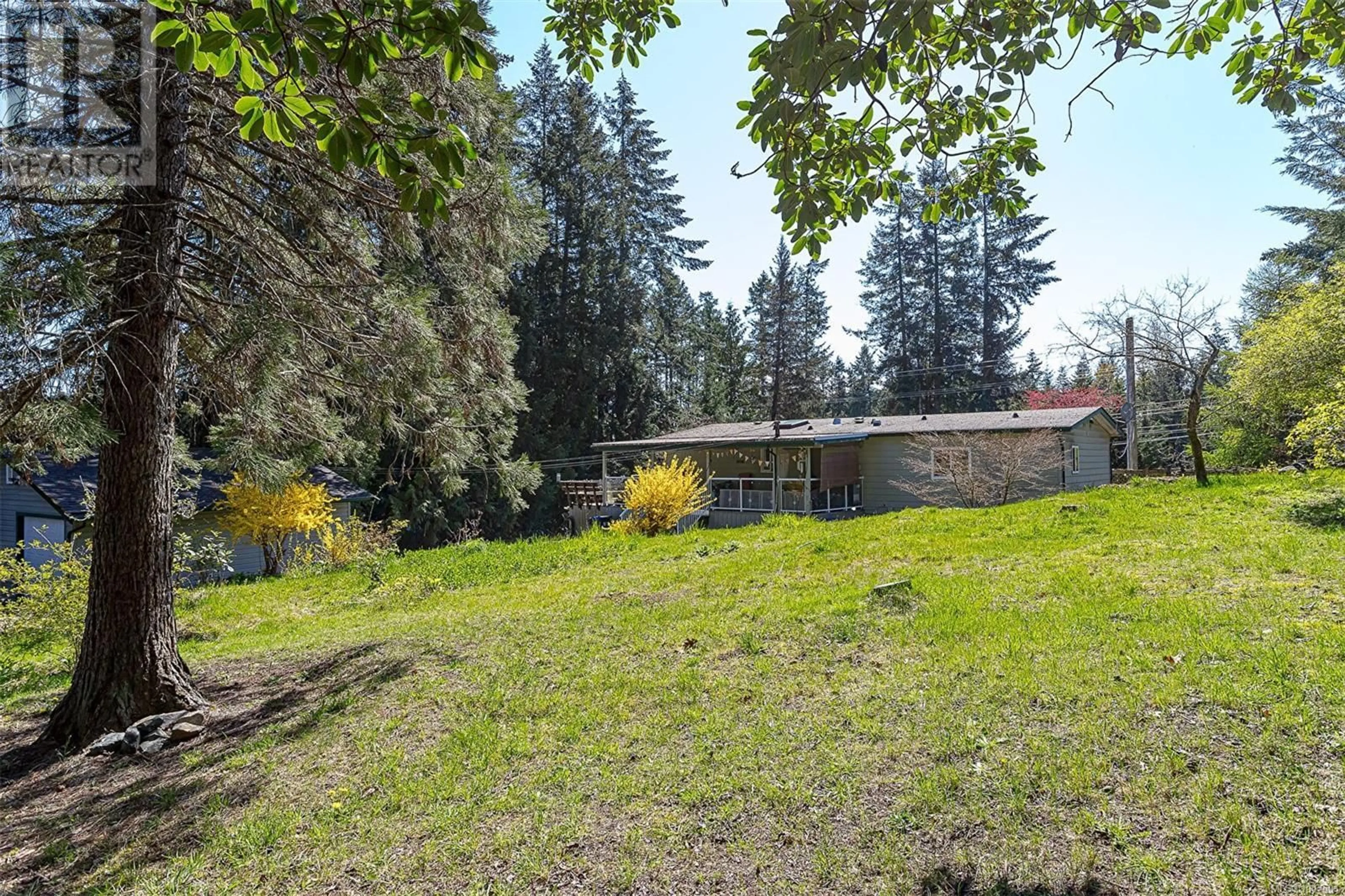 Patio, forest/trees view for 7056 AULDS ROAD, Lantzville British Columbia V0R2H0