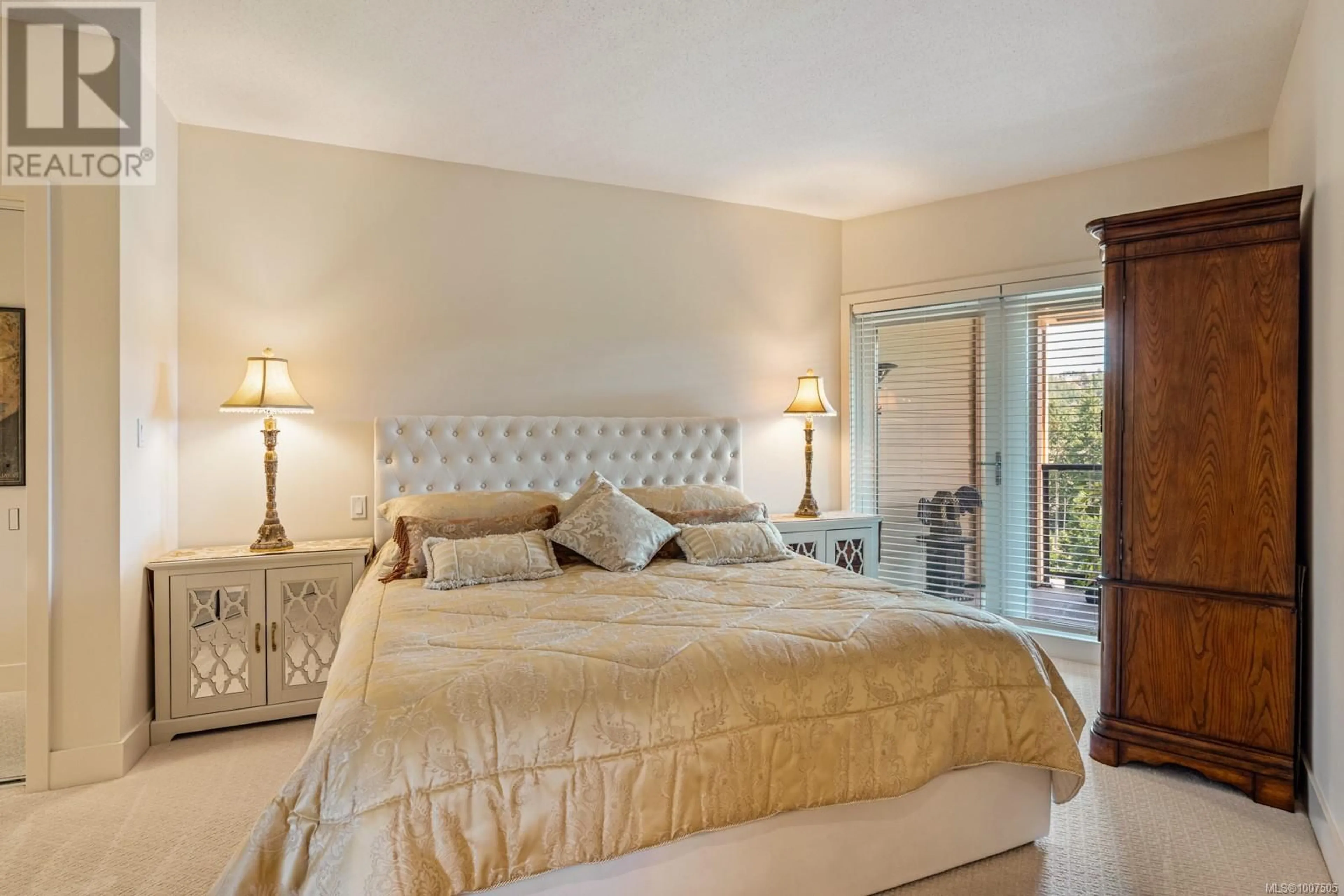 Bedroom with bed, unknown for 610 - 1400 LYNBURNE PLACE, Langford British Columbia V9B0A4