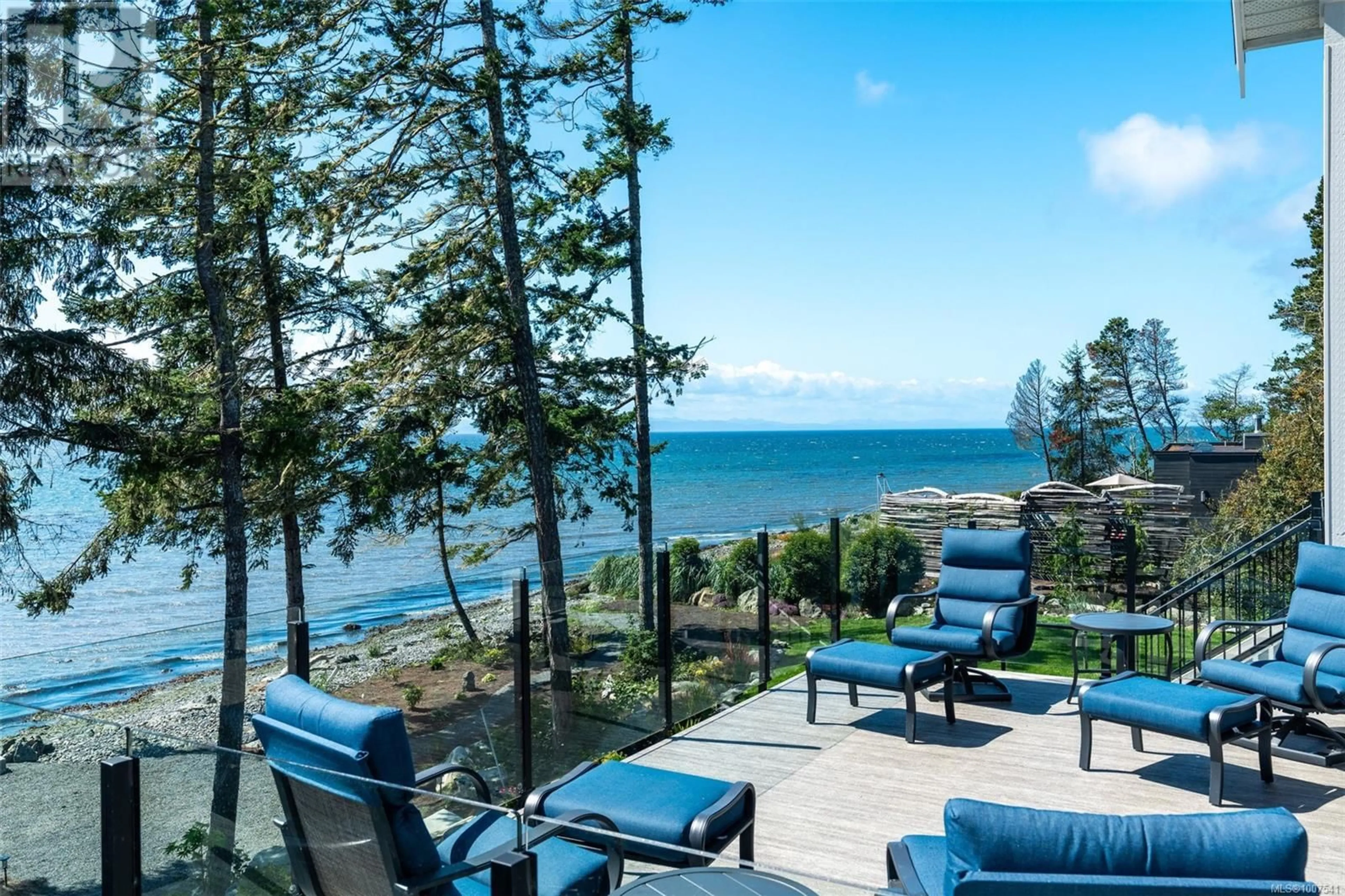 Patio, water/lake/river/ocean view for 8805 WEST COAST ROAD, Sooke British Columbia V9Z1E7