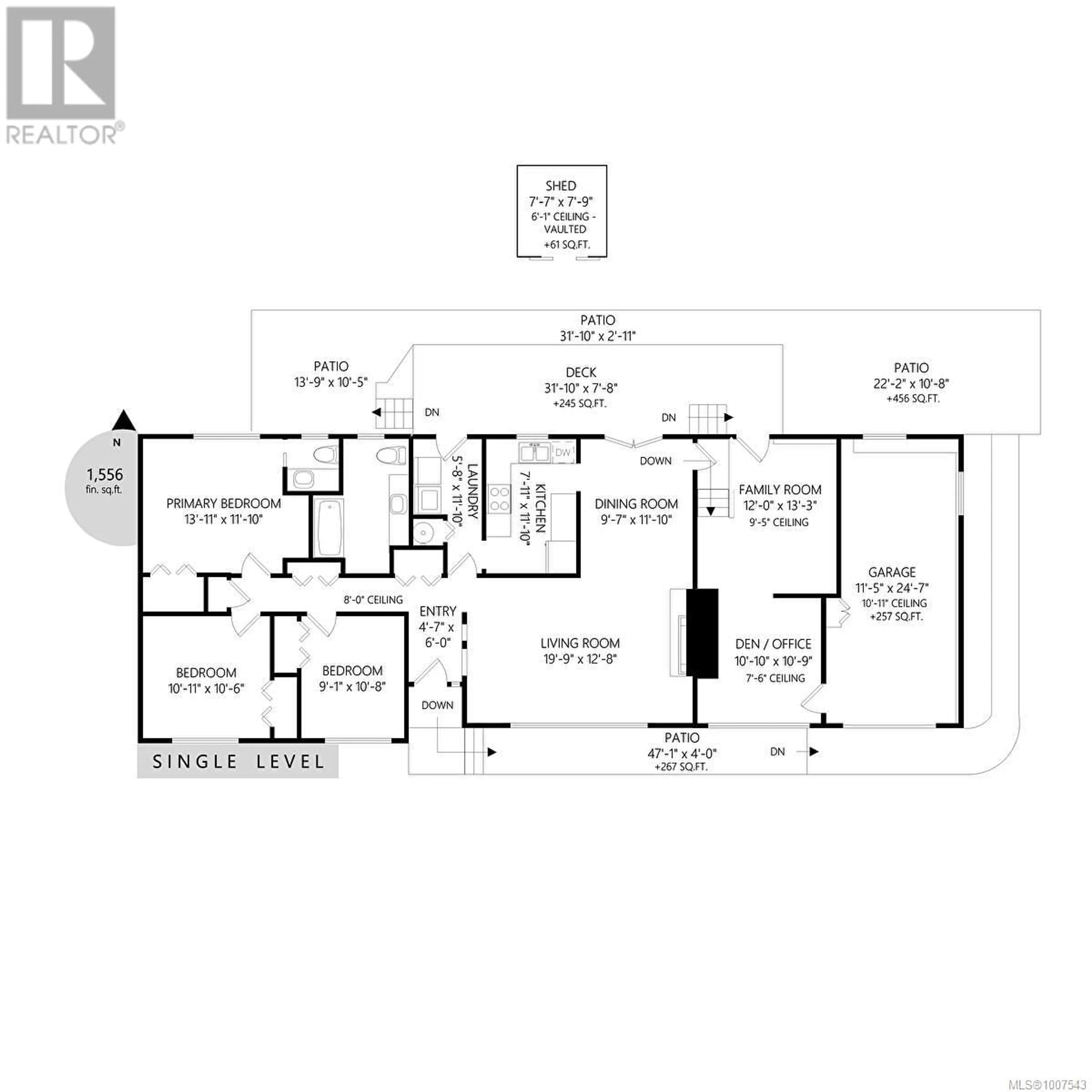 Floor plan for 755 SANDERSON ROAD, Parksville British Columbia V9P1B4