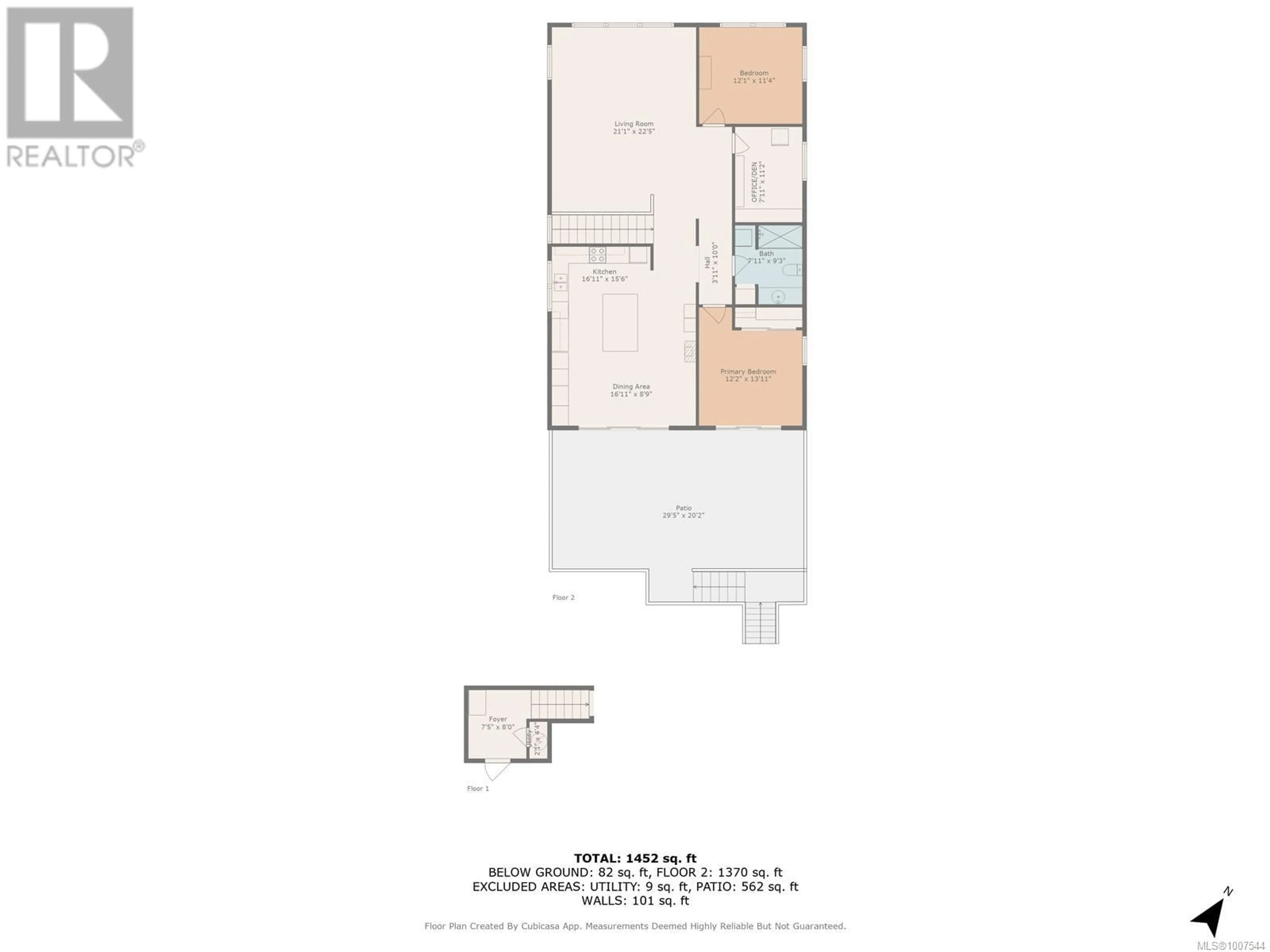 Floor plan for B - 2329 ROSEWALL CRESCENT, Courtenay British Columbia V9N8R9