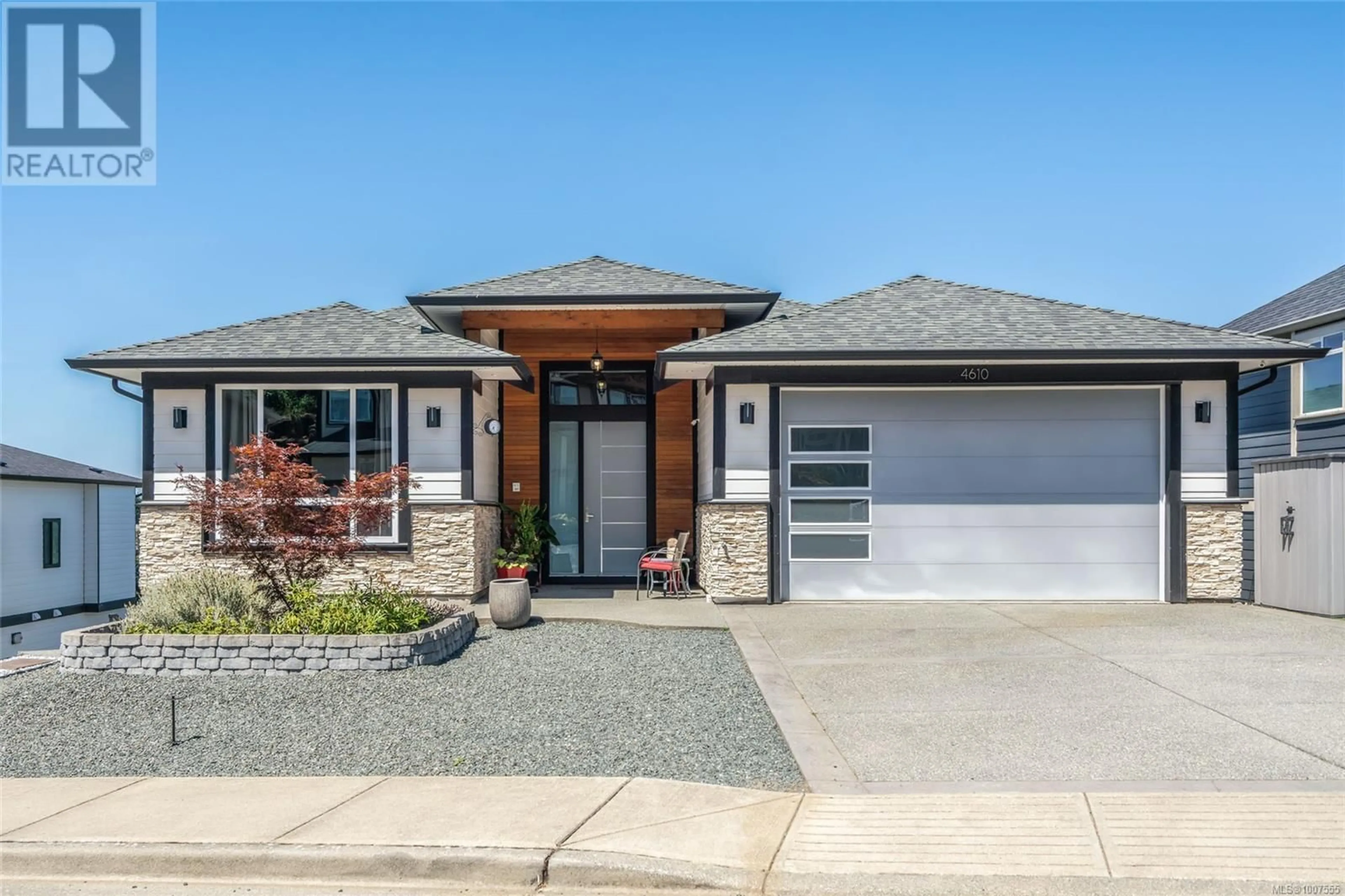 Home with brick exterior material, street for 4610 SHERIDAN RIDGE, Nanaimo British Columbia V9T6S6