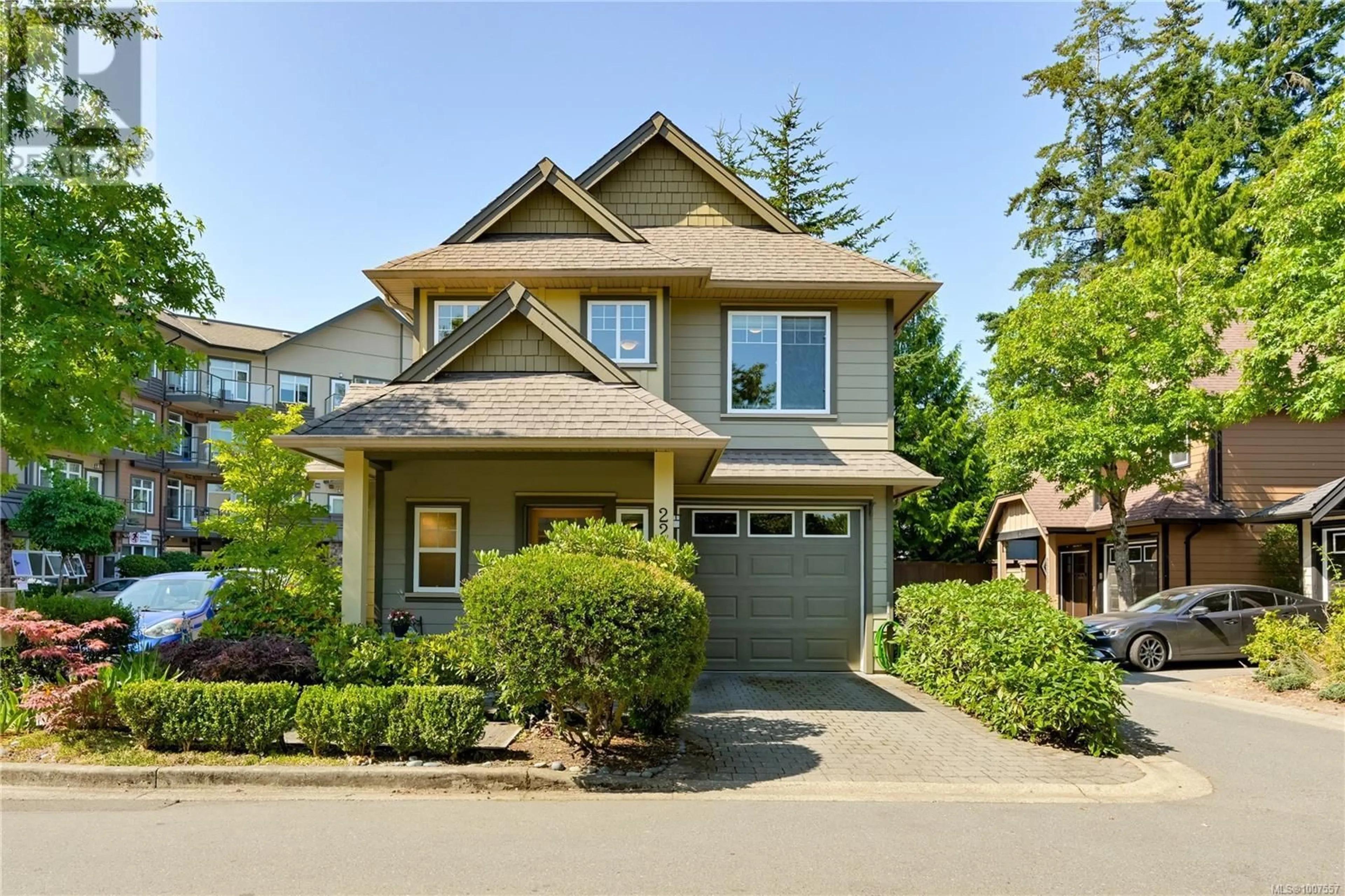 Home with vinyl exterior material, street for A - 2220 SOOKE ROAD, Colwood British Columbia V9B0G9