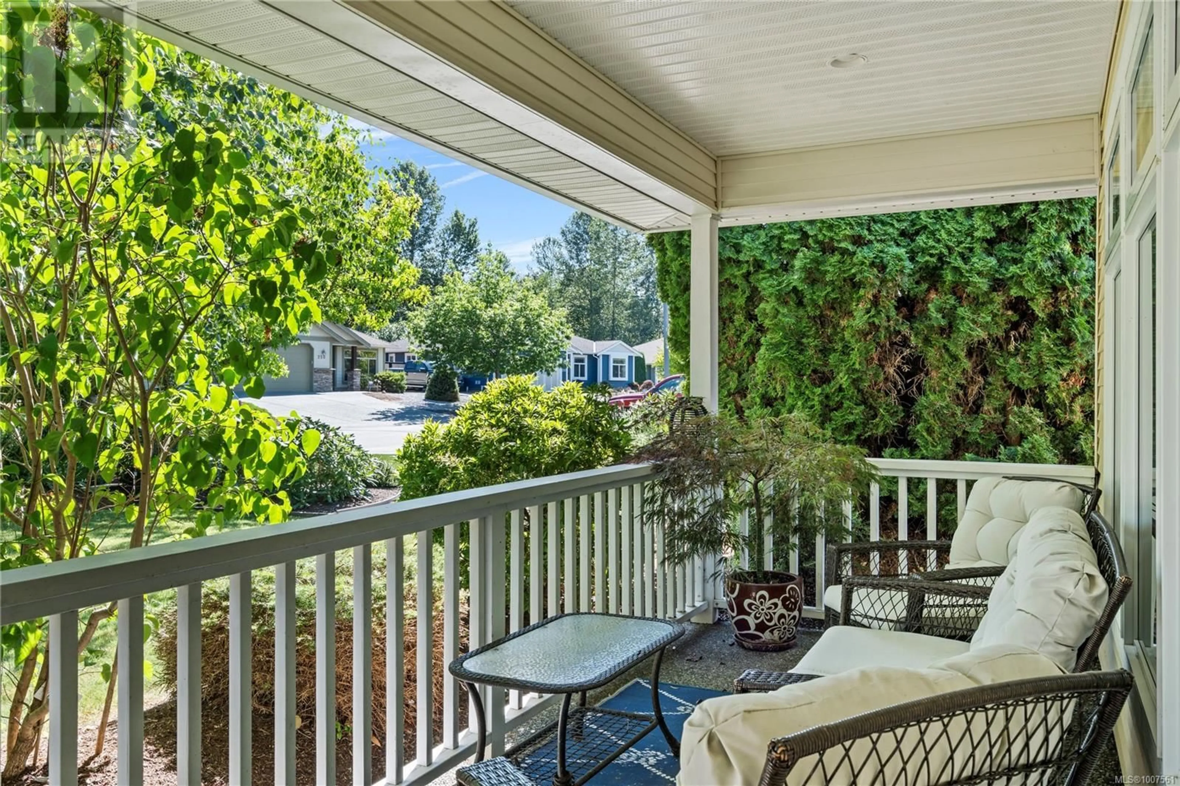 Patio, water/lake/river/ocean view for 243 LODGEPOLE DRIVE, Parksville British Columbia V9P2Z1