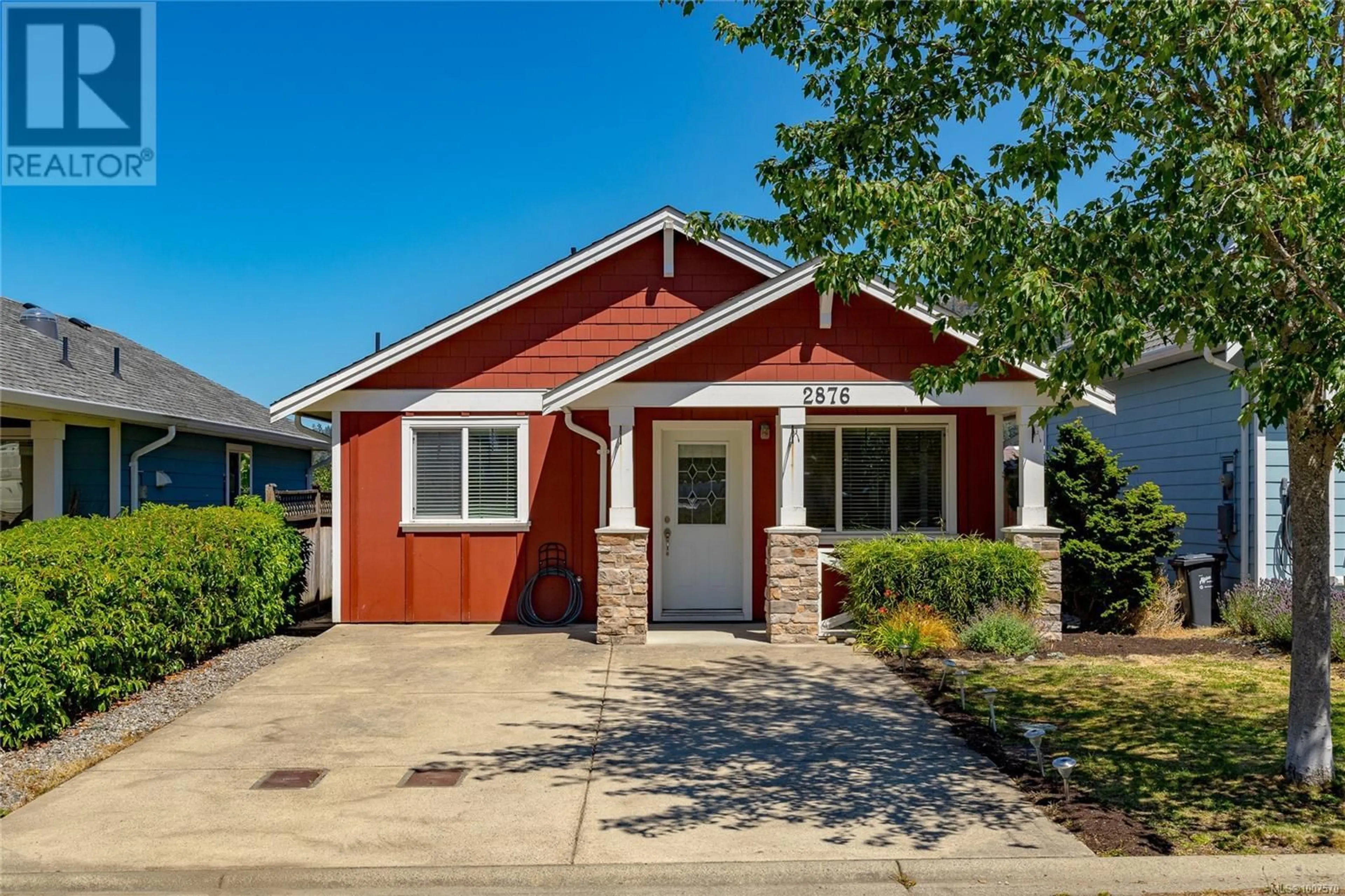 Home with brick exterior material, street for 2876 ORANGE BLOSSOM CRESCENT, Langford British Columbia V9B0K6