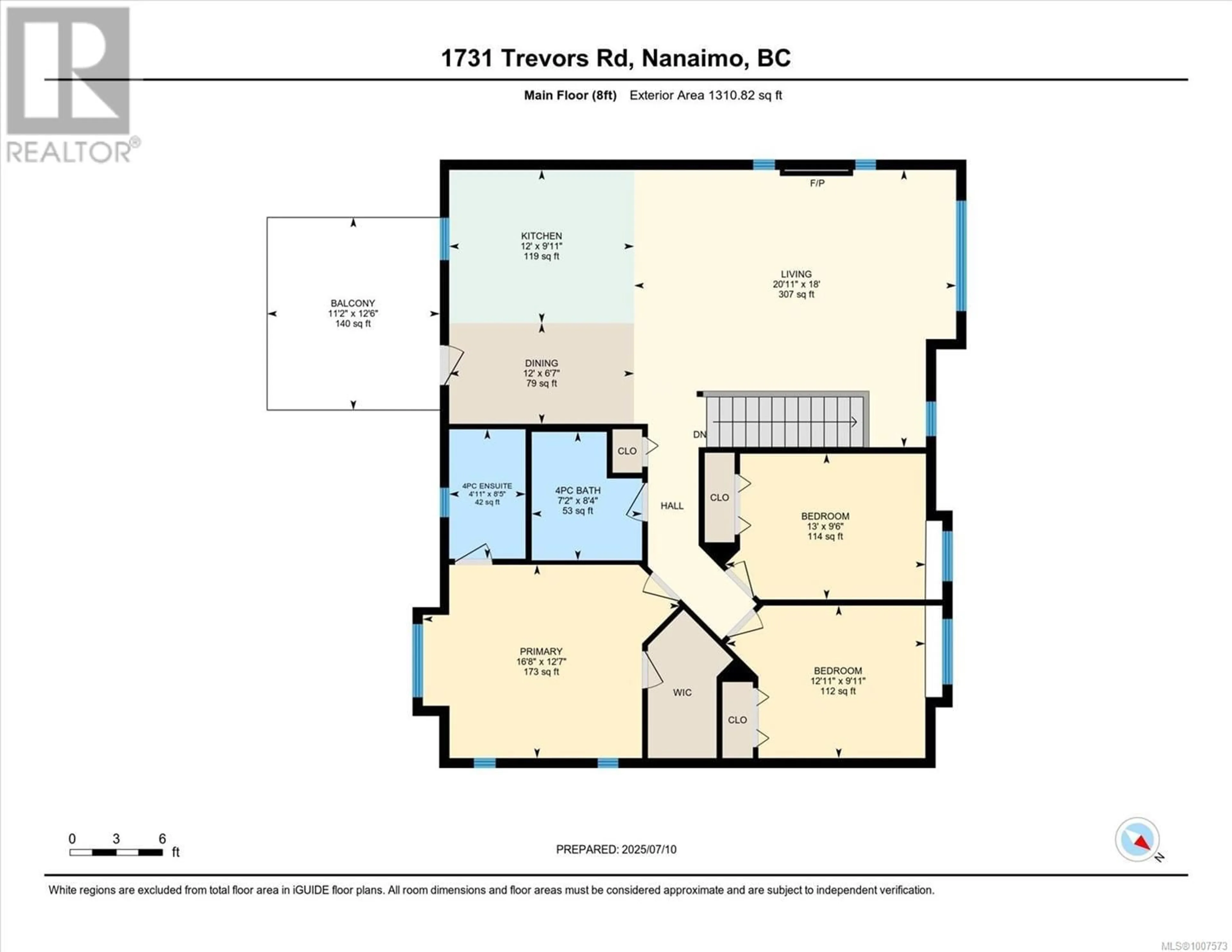 Floor plan for 1731 TREVORS ROAD, Nanaimo British Columbia V9X0A8