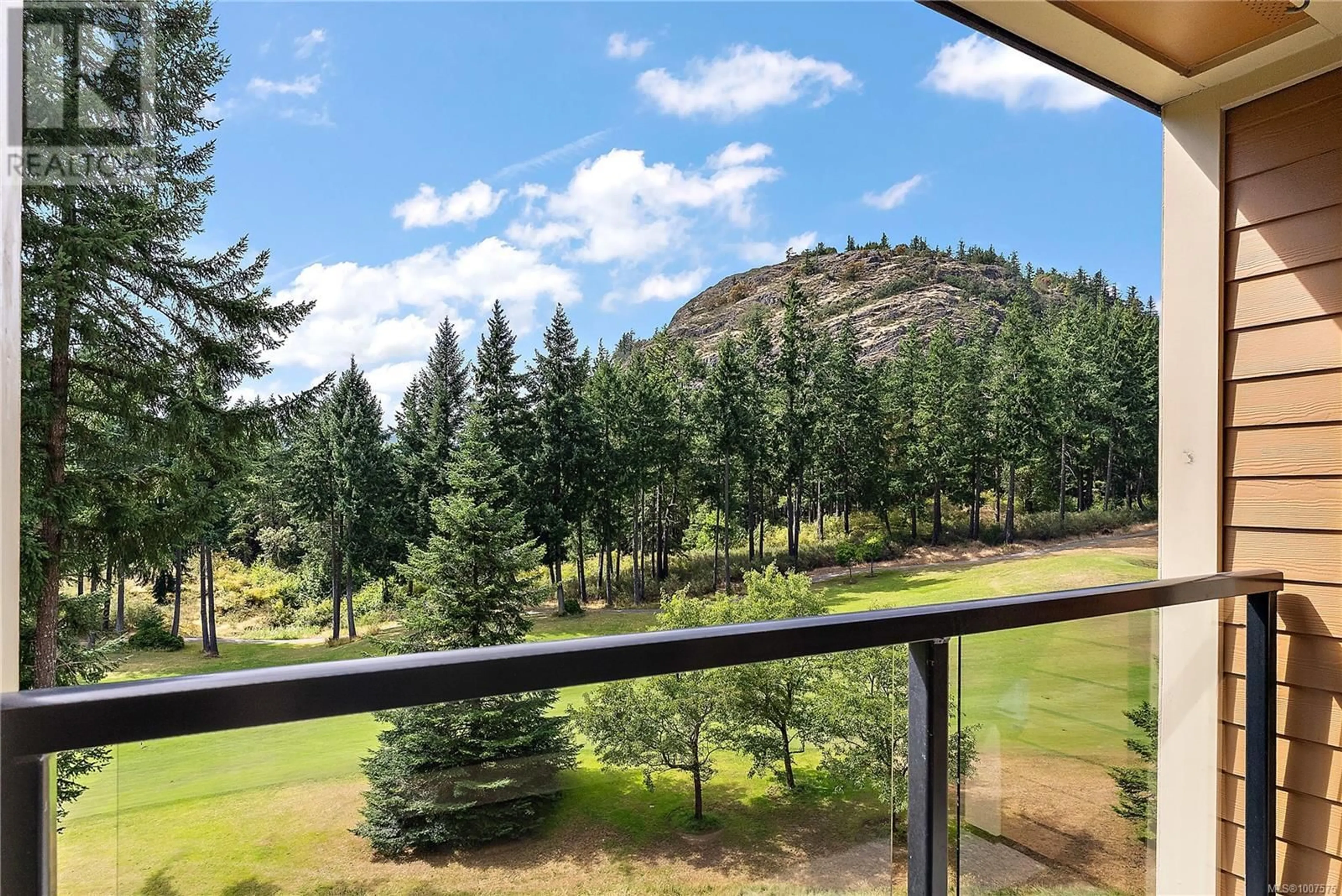 Patio, mountain view for 419 - 1400 LYNBURNE PLACE, Langford British Columbia V9B0A4