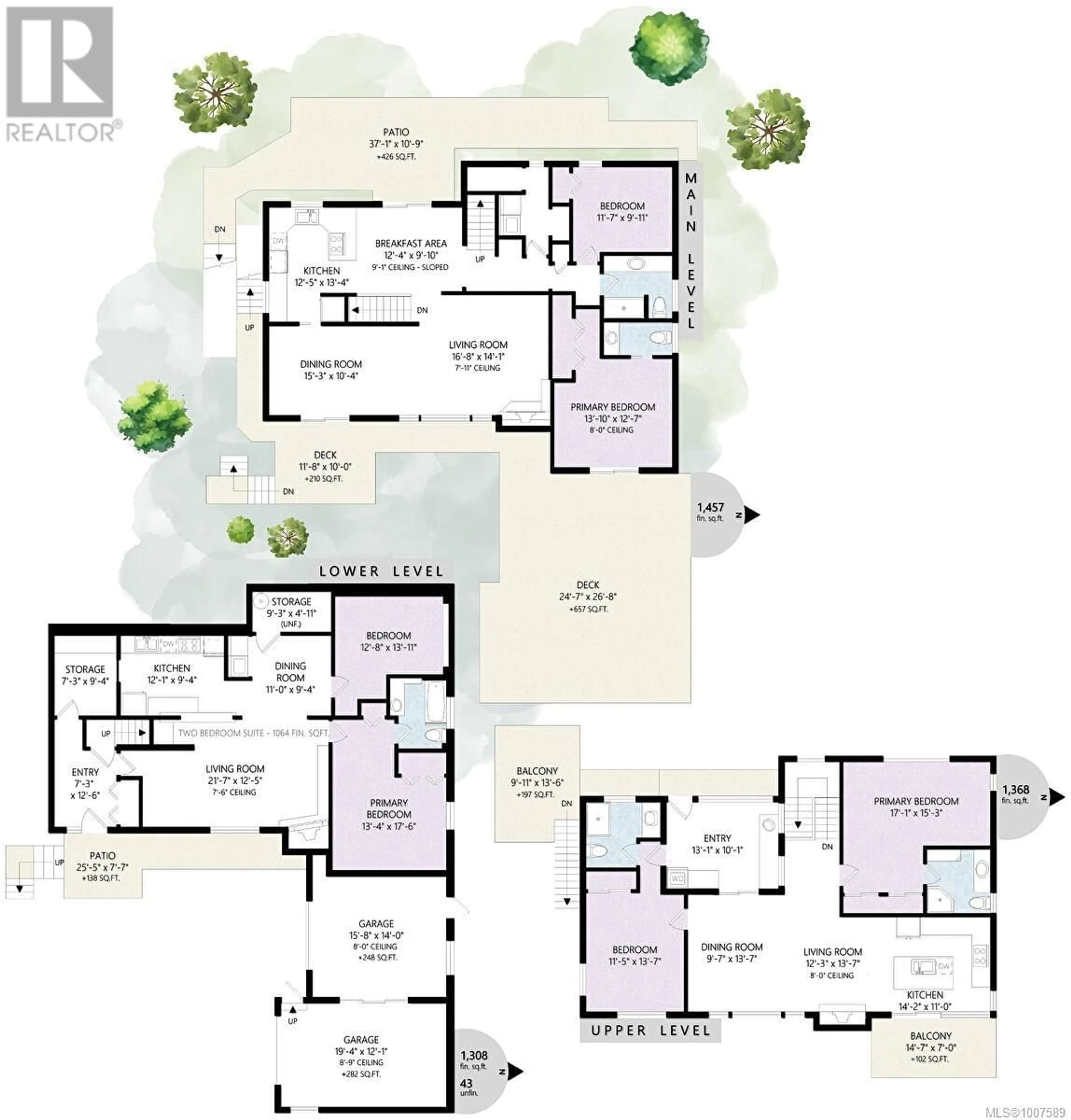 Floor plan for 4964 LOCHSIDE DRIVE, Saanich British Columbia V8Y2E4