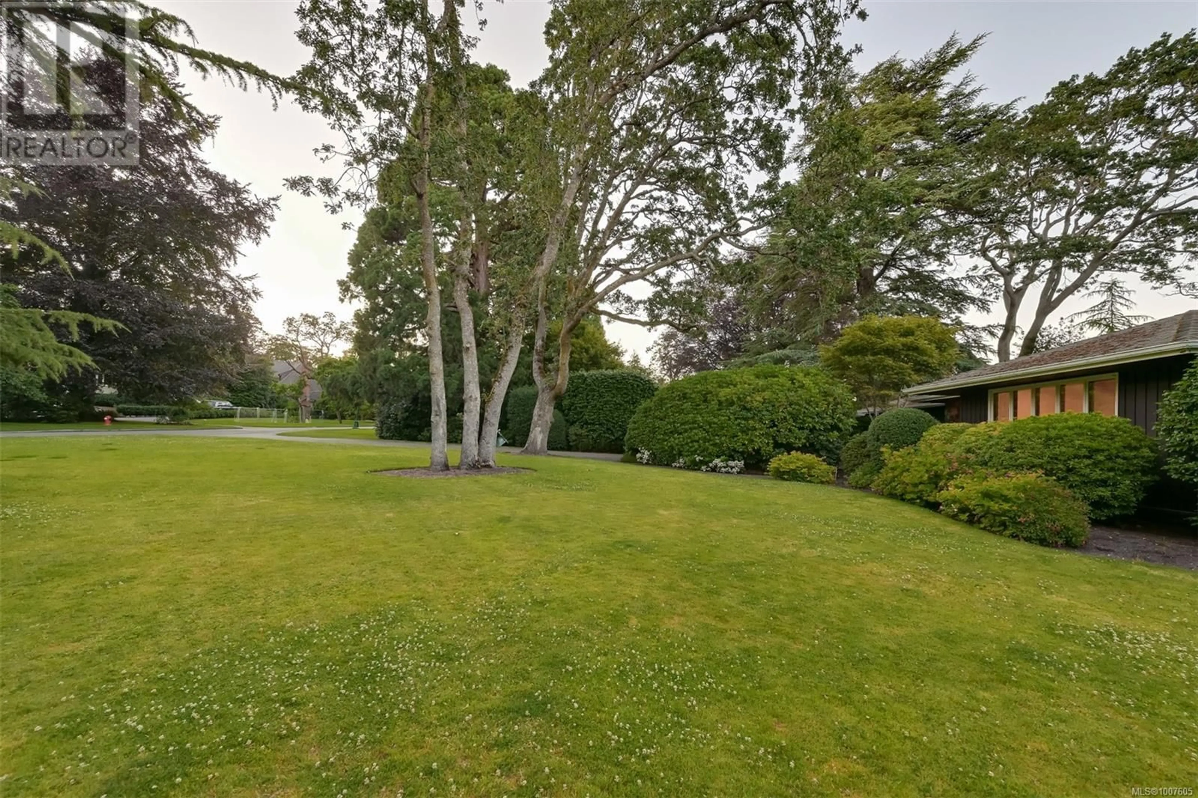 A pic from outside/outdoor area/front of a property/back of a property/a pic from drone, forest/trees view for 3375 UPPER TERRACE ROAD, Oak Bay British Columbia V8R6E5