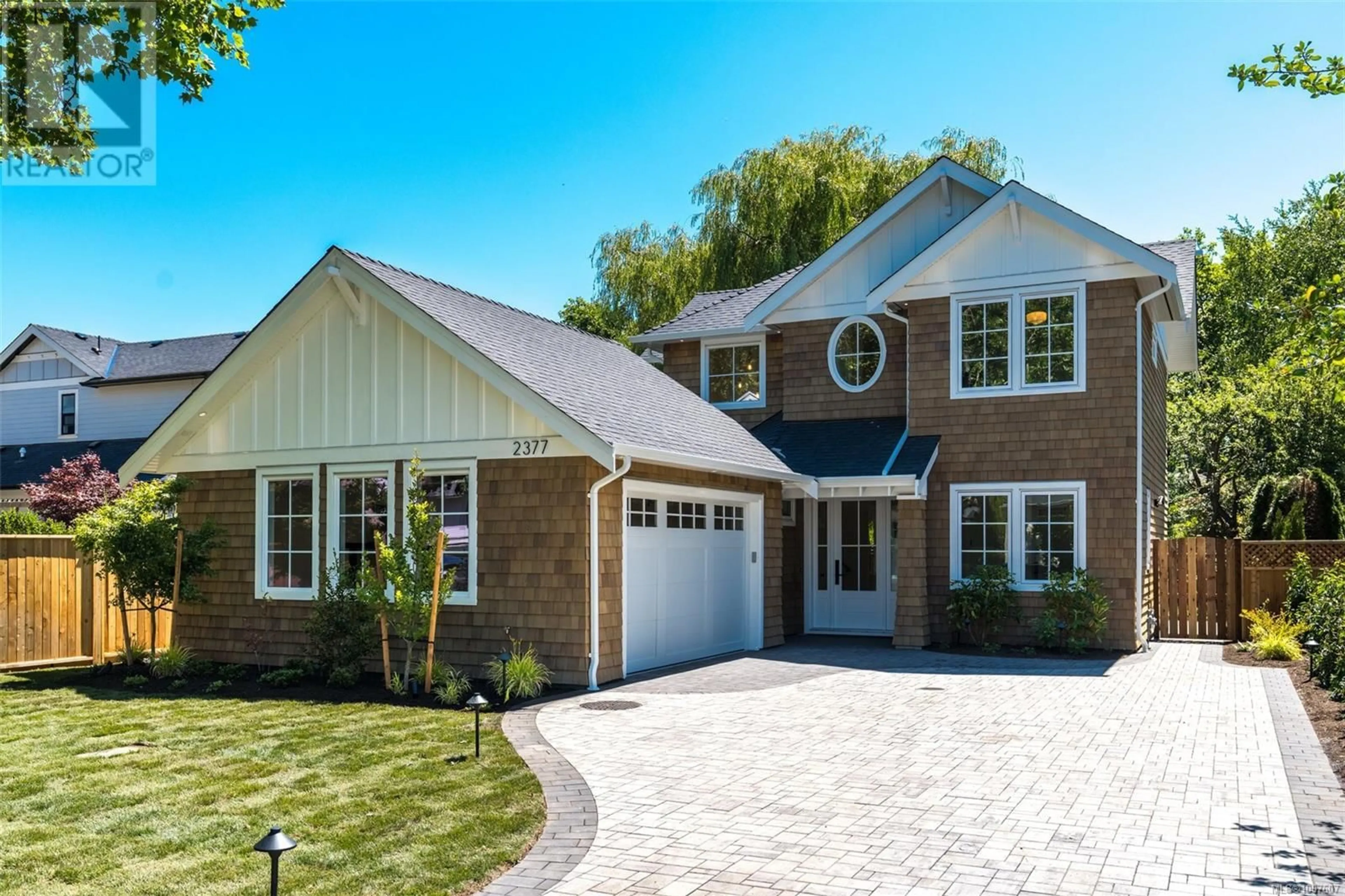 Home with brick exterior material, street for 2377 ZELA STREET, Oak Bay British Columbia V8S2X1
