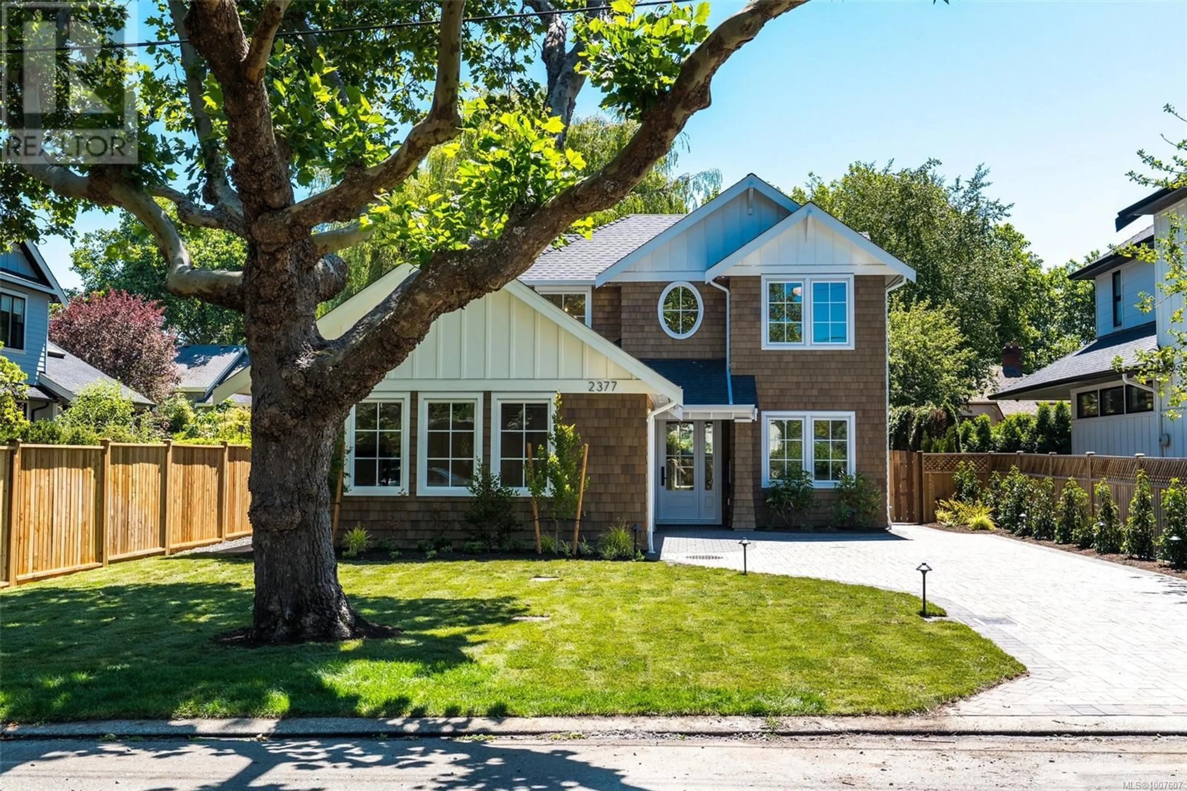 Home with brick exterior material, street for 2377 ZELA STREET, Oak Bay British Columbia V8S2X1
