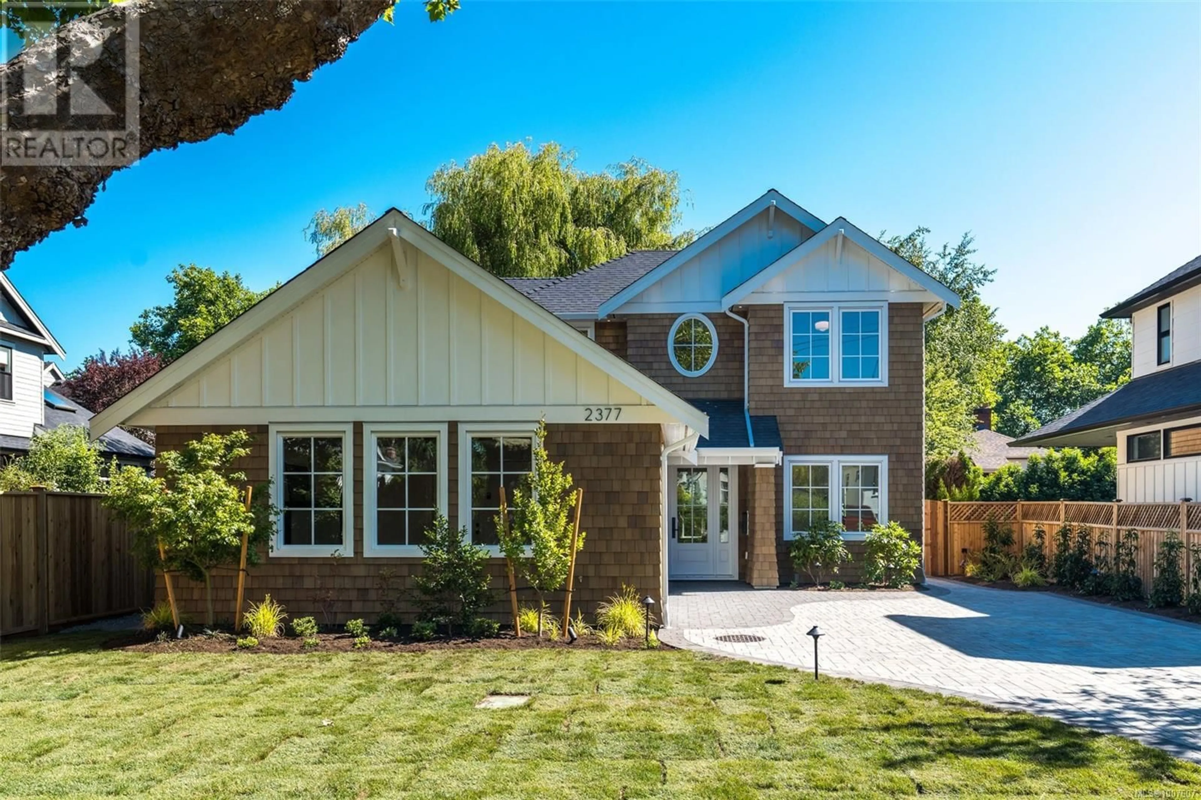 Home with brick exterior material, street for 2377 ZELA STREET, Oak Bay British Columbia V8S2X1