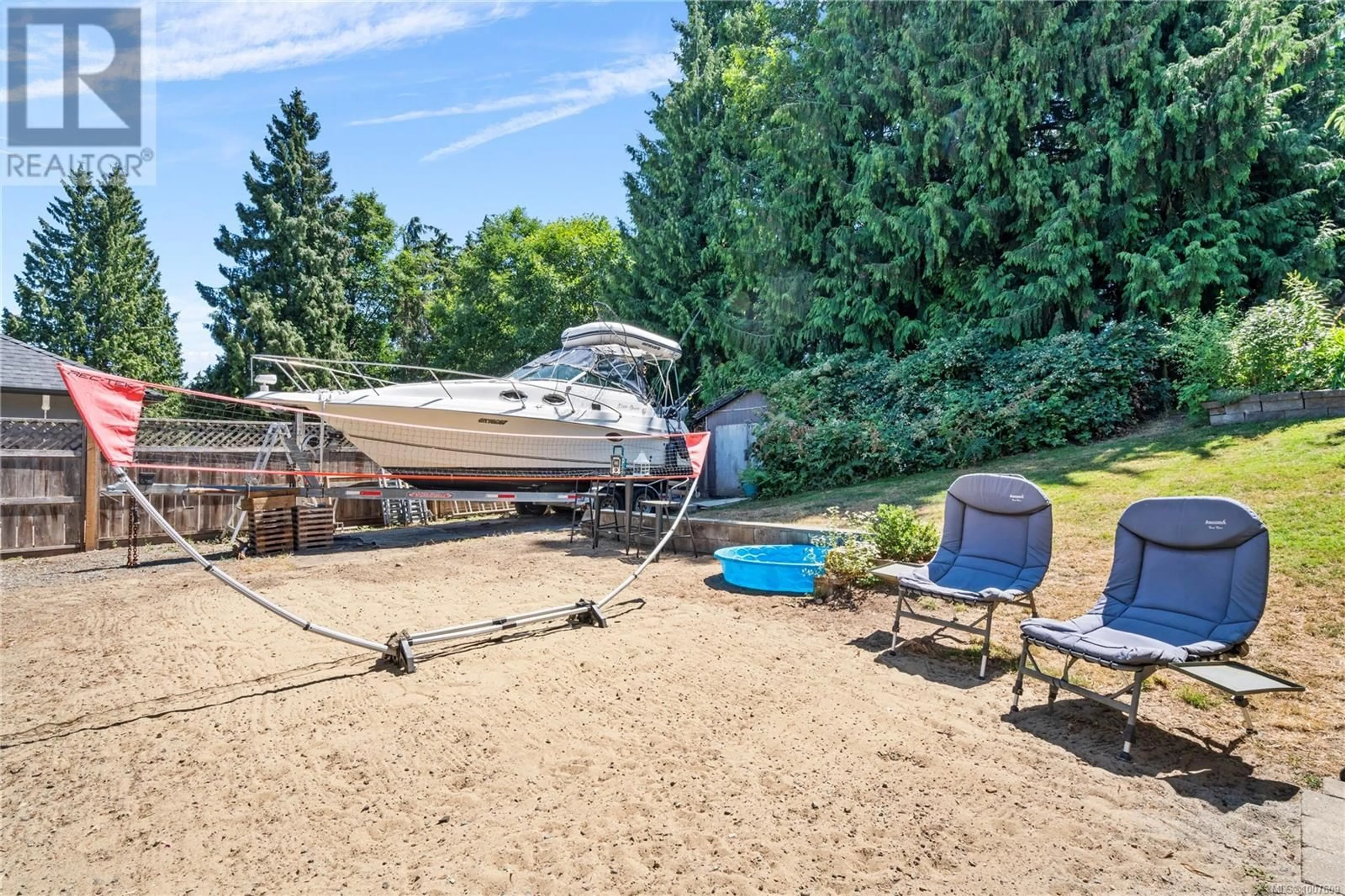 Patio, water/lake/river/ocean view for 1526 SUNRISE DRIVE, Parksville British Columbia V9P1X7