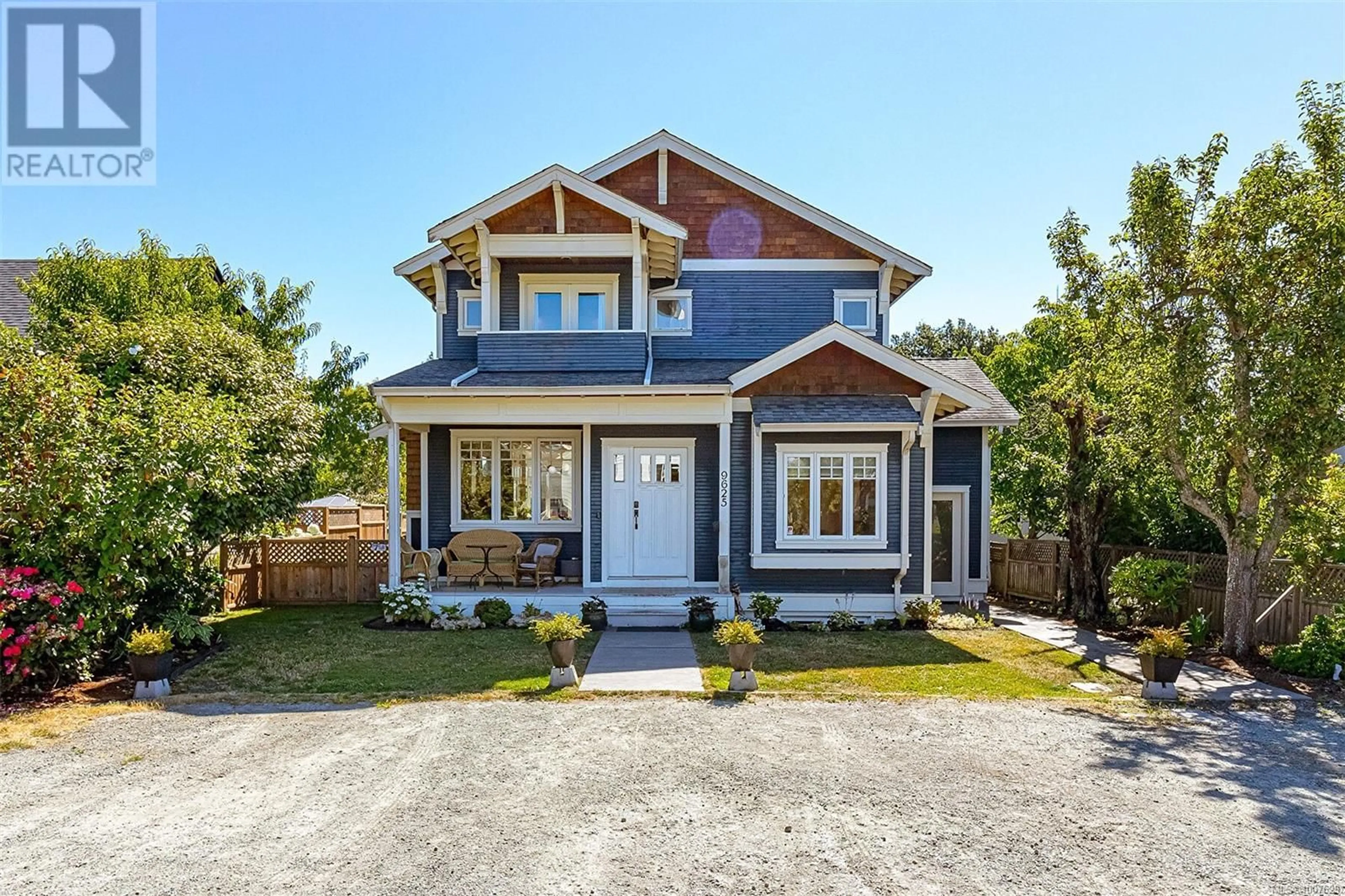 Home with brick exterior material, street for 9625 SEVENTH STREET, Sidney British Columbia V8L2V4