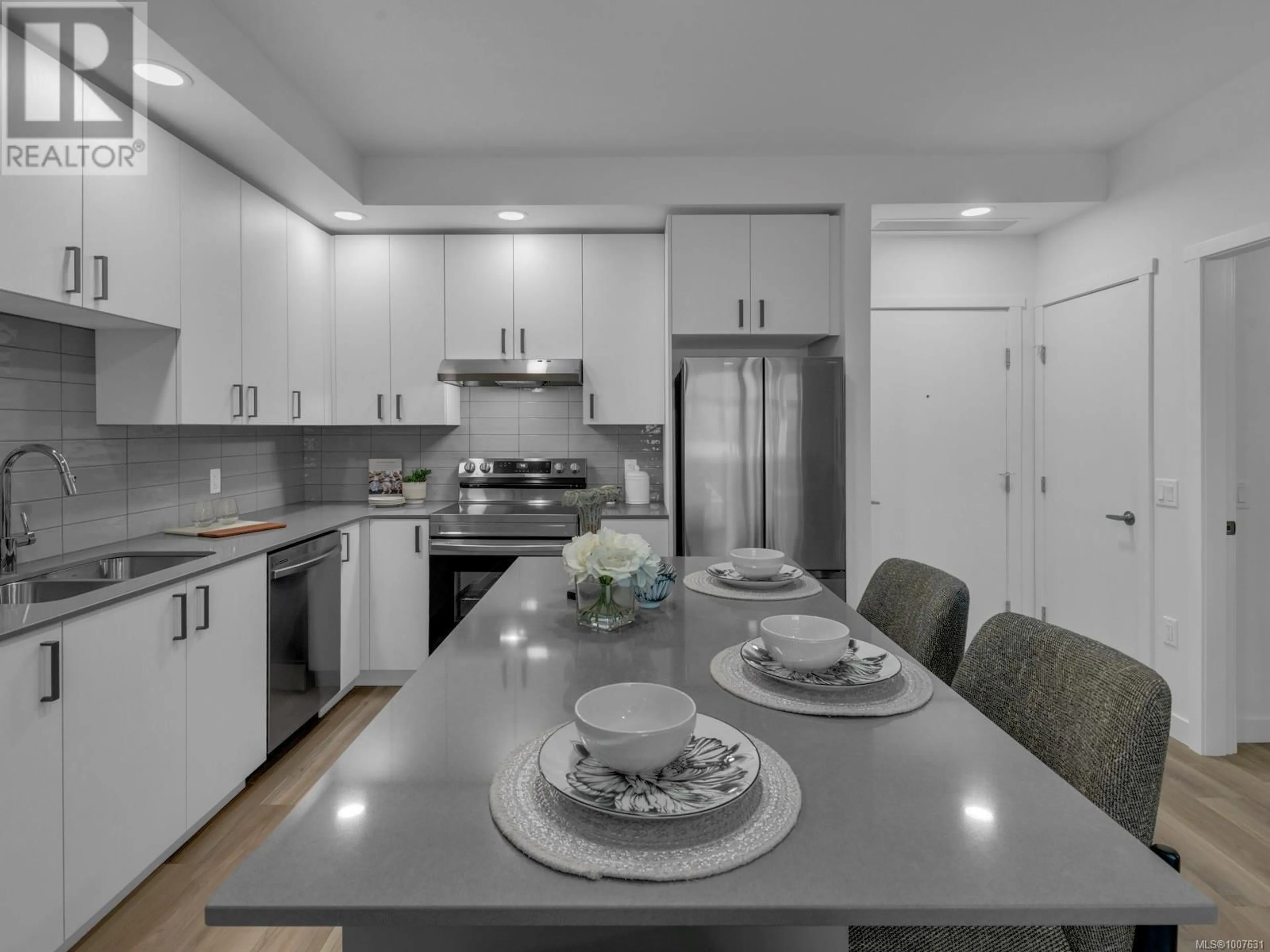 Open concept kitchen, unknown for 113 - 2390 CITY GATE BOULEVARD, Langford British Columbia V9B7E8