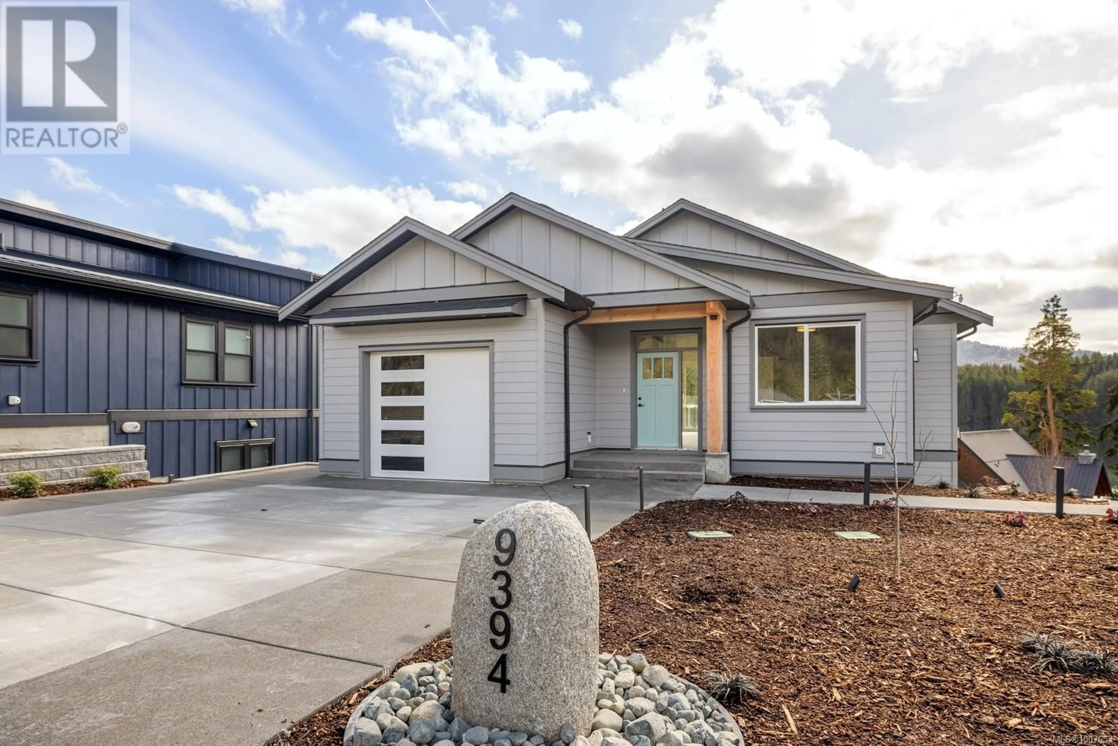 Home with vinyl exterior material, street for 9394 LAKEFRONT RISE, Lake Cowichan British Columbia V0R2G1