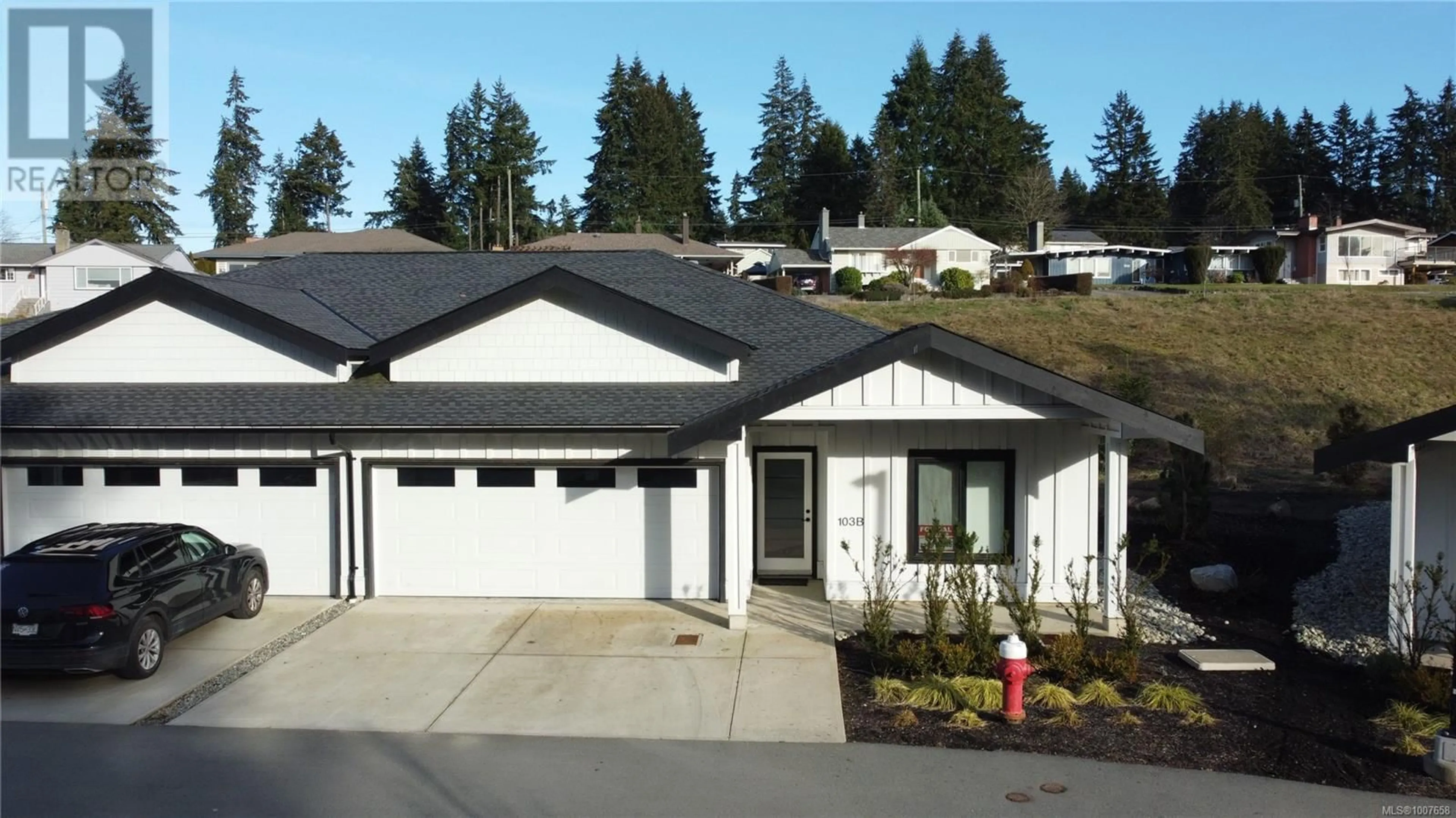 Home with vinyl exterior material, street for 103-B - 3590 16TH AVENUE, Port Alberni British Columbia V9Y7L9