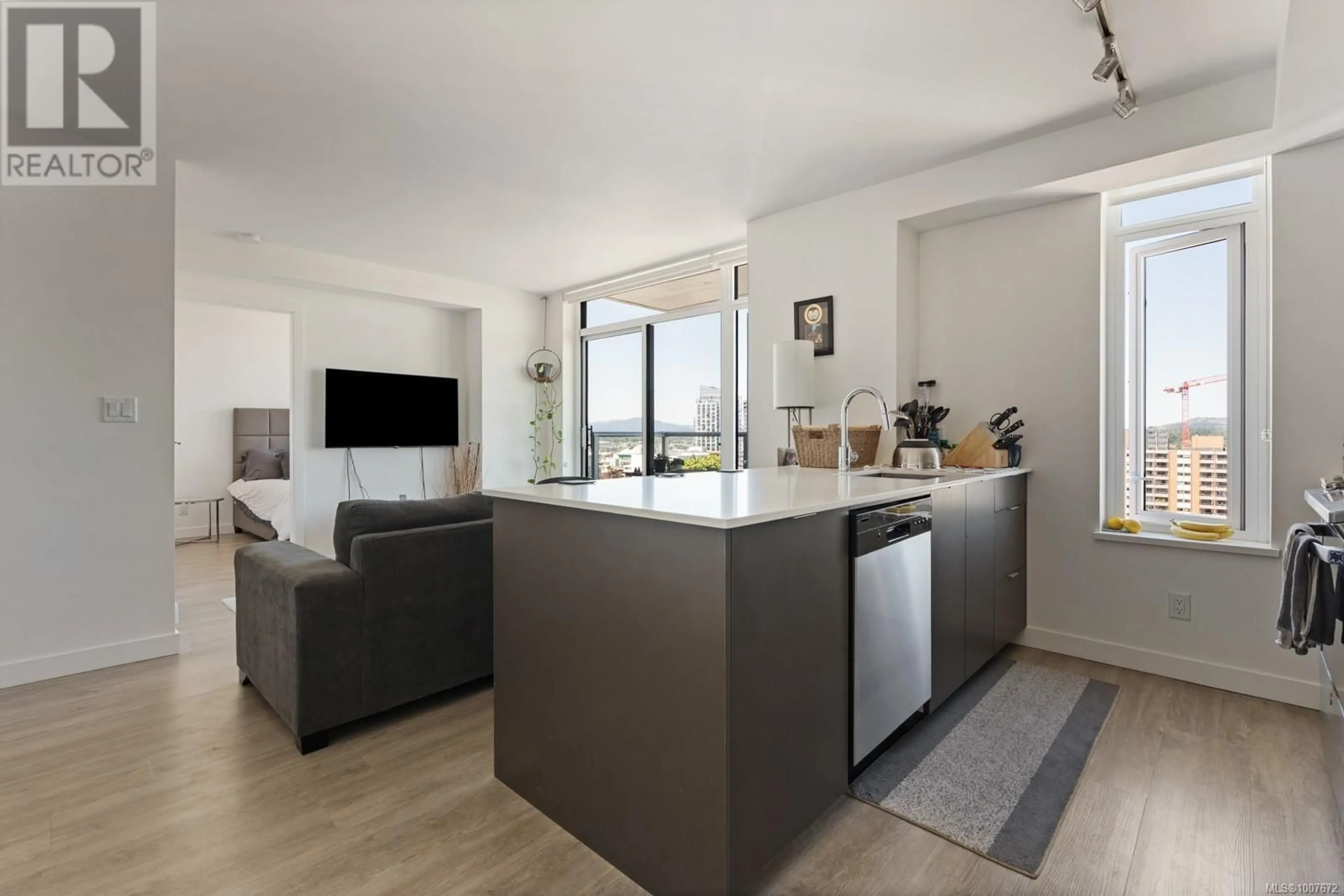 Open concept kitchen, unknown for 1801 - 845 JOHNSON STREET, Victoria British Columbia V8W0G3