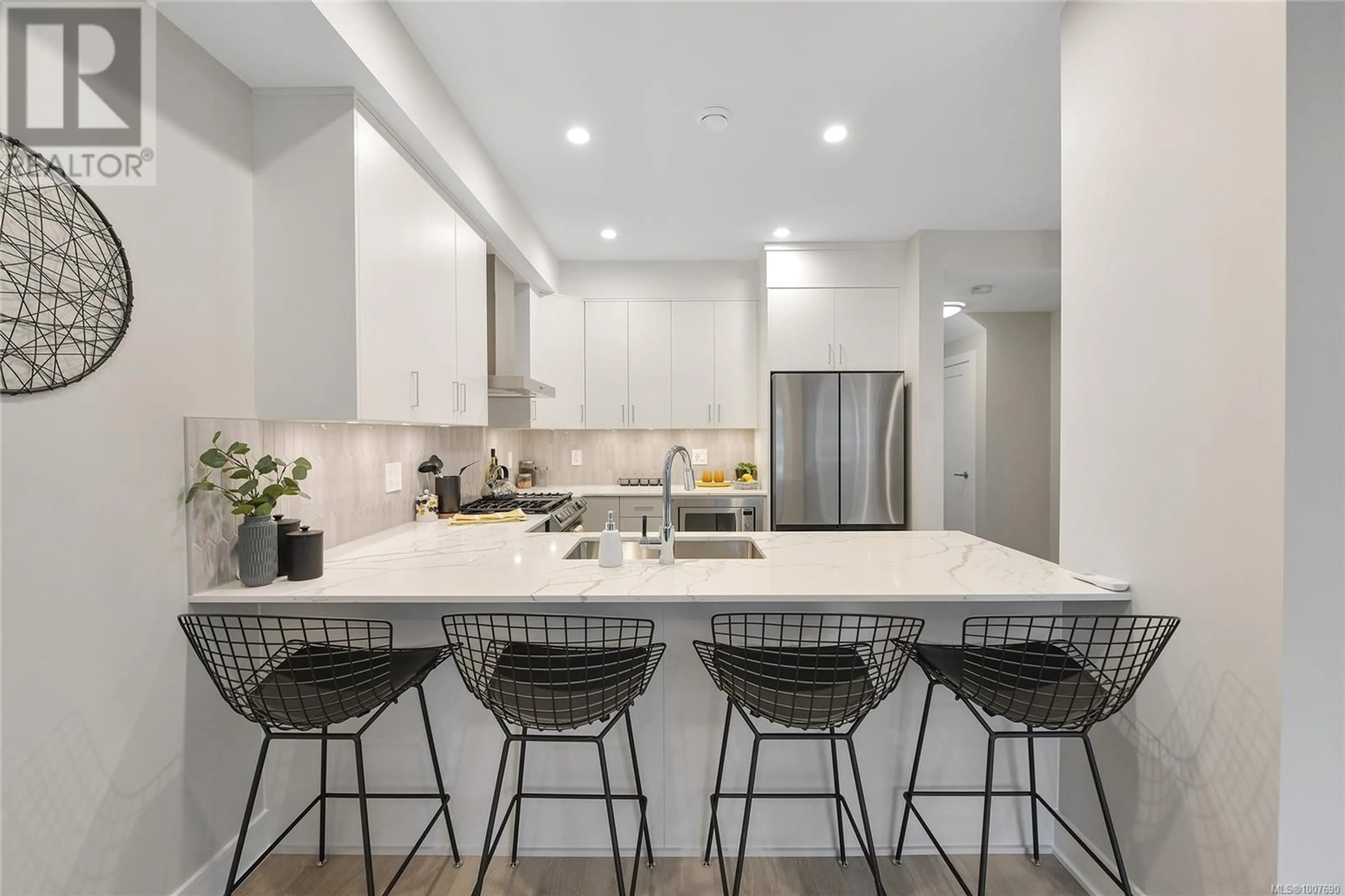 Open concept kitchen, ceramic/tile floor for 1459 STELLA LANE, Langford British Columbia V9B7A7