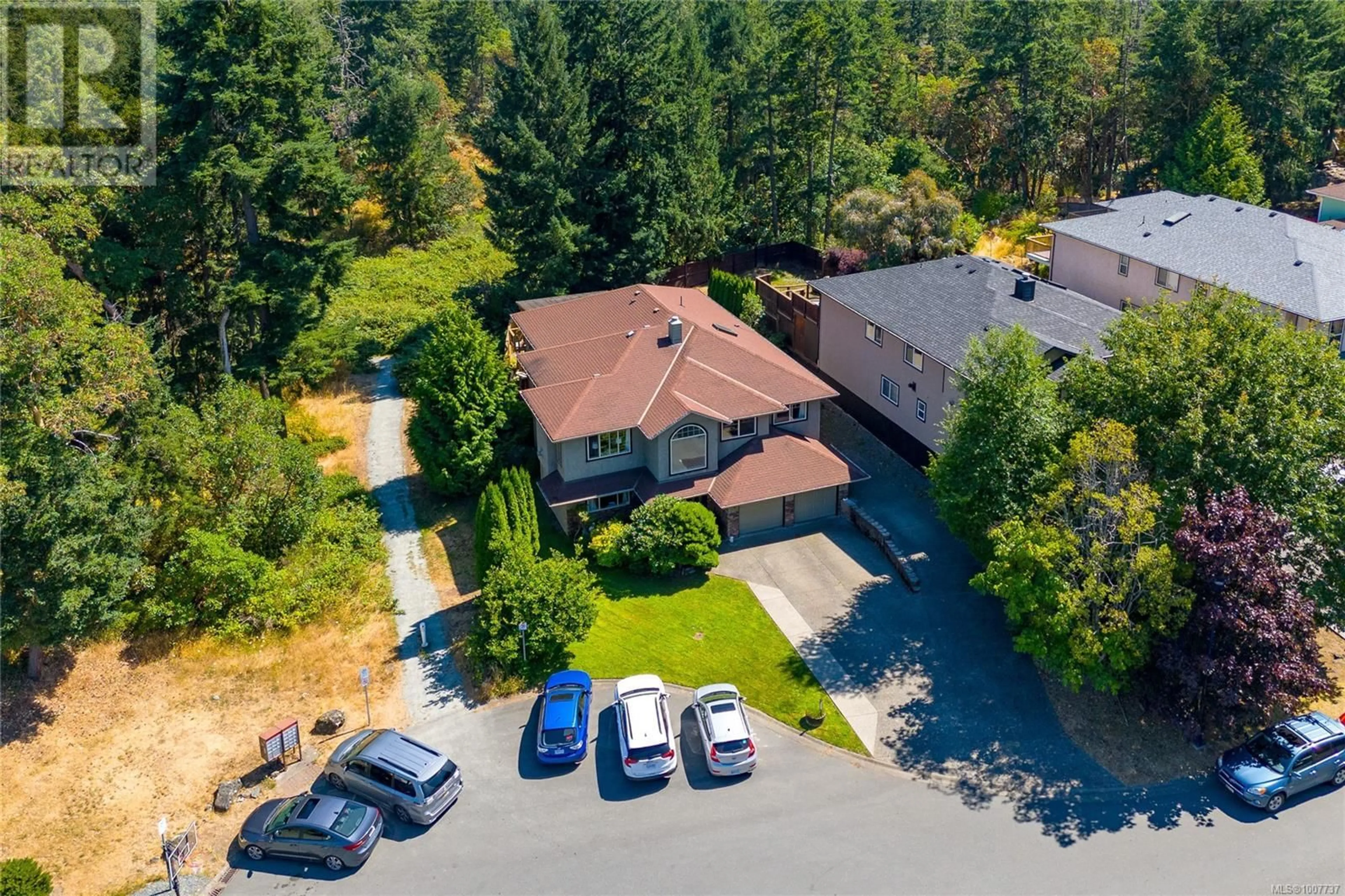 A pic from outside/outdoor area/front of a property/back of a property/a pic from drone, unknown for 2031 GOURMAN PLACE, Langford British Columbia V9B6A9