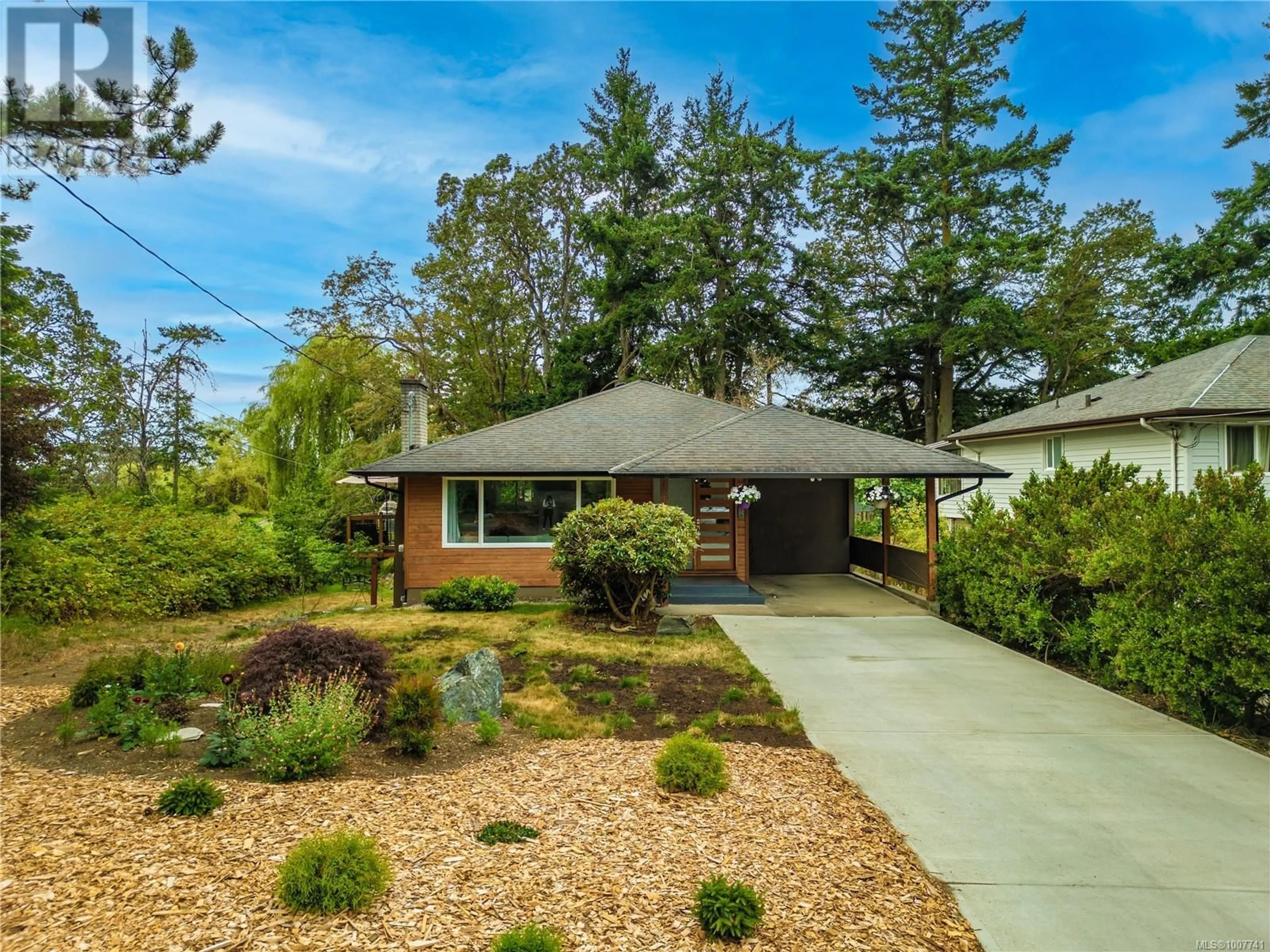 Home with brick exterior material, street for 1299 CAMROSE CRESCENT, Saanich British Columbia V8P1N6