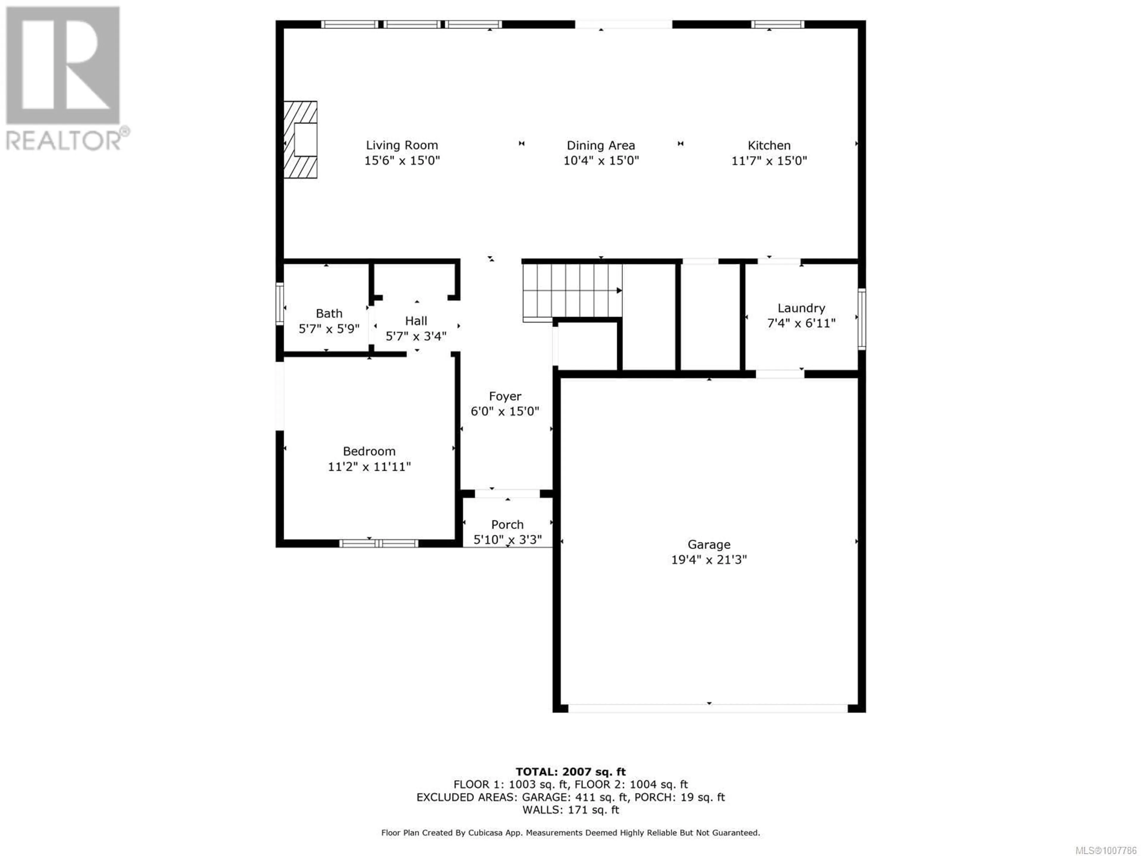 Floor plan for 2757 SWANSON STREET, Courtenay British Columbia V9N0C8