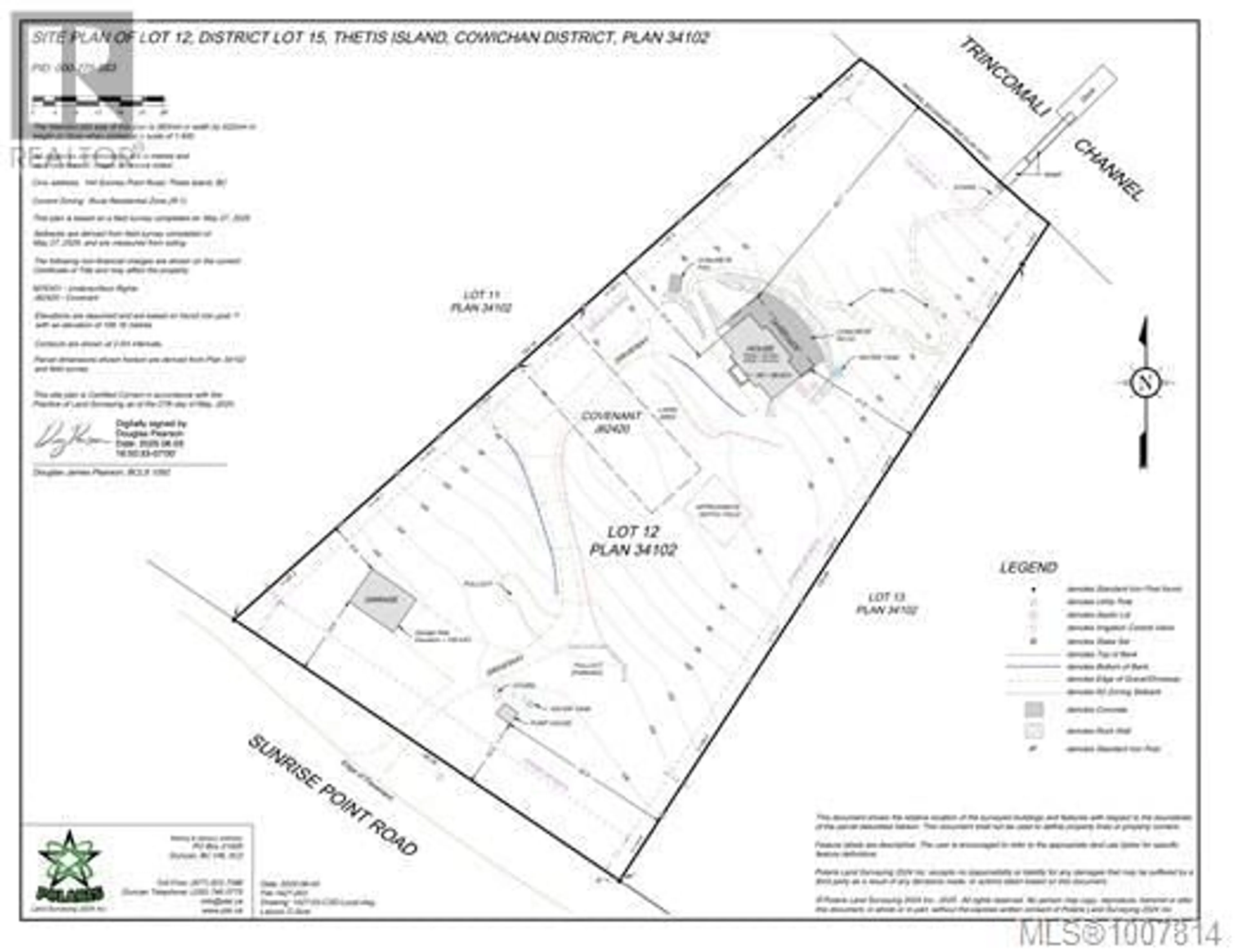 Floor plan for 144 SUNRISE POINT ROAD, Thetis Island British Columbia V0R2Y0