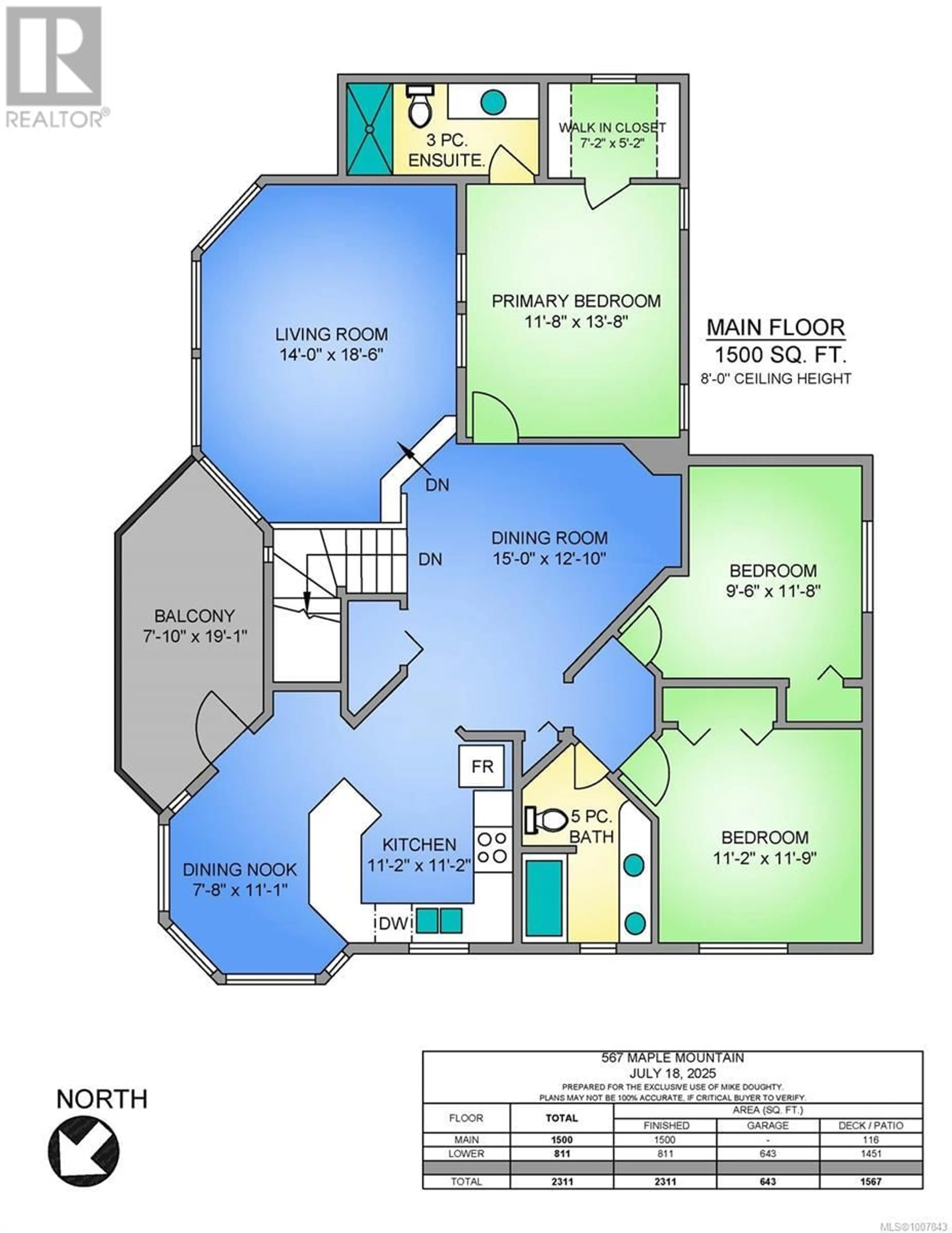 Floor plan for 567 MAPLE MOUNTAIN ROAD, Duncan British Columbia V9L5X7