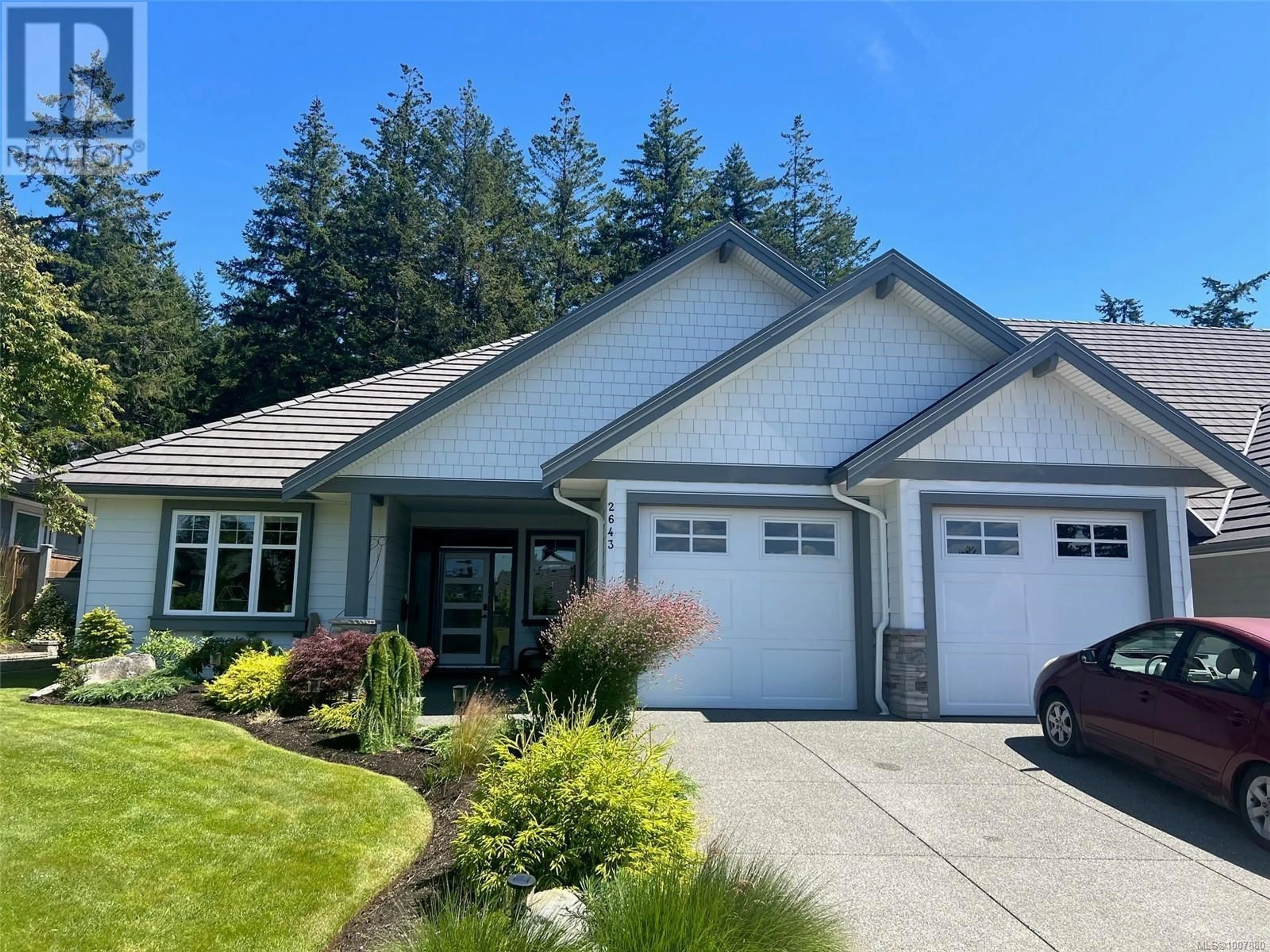 Home with vinyl exterior material, street for 2643 CROWN ISLE DRIVE, Courtenay British Columbia V9N0E4