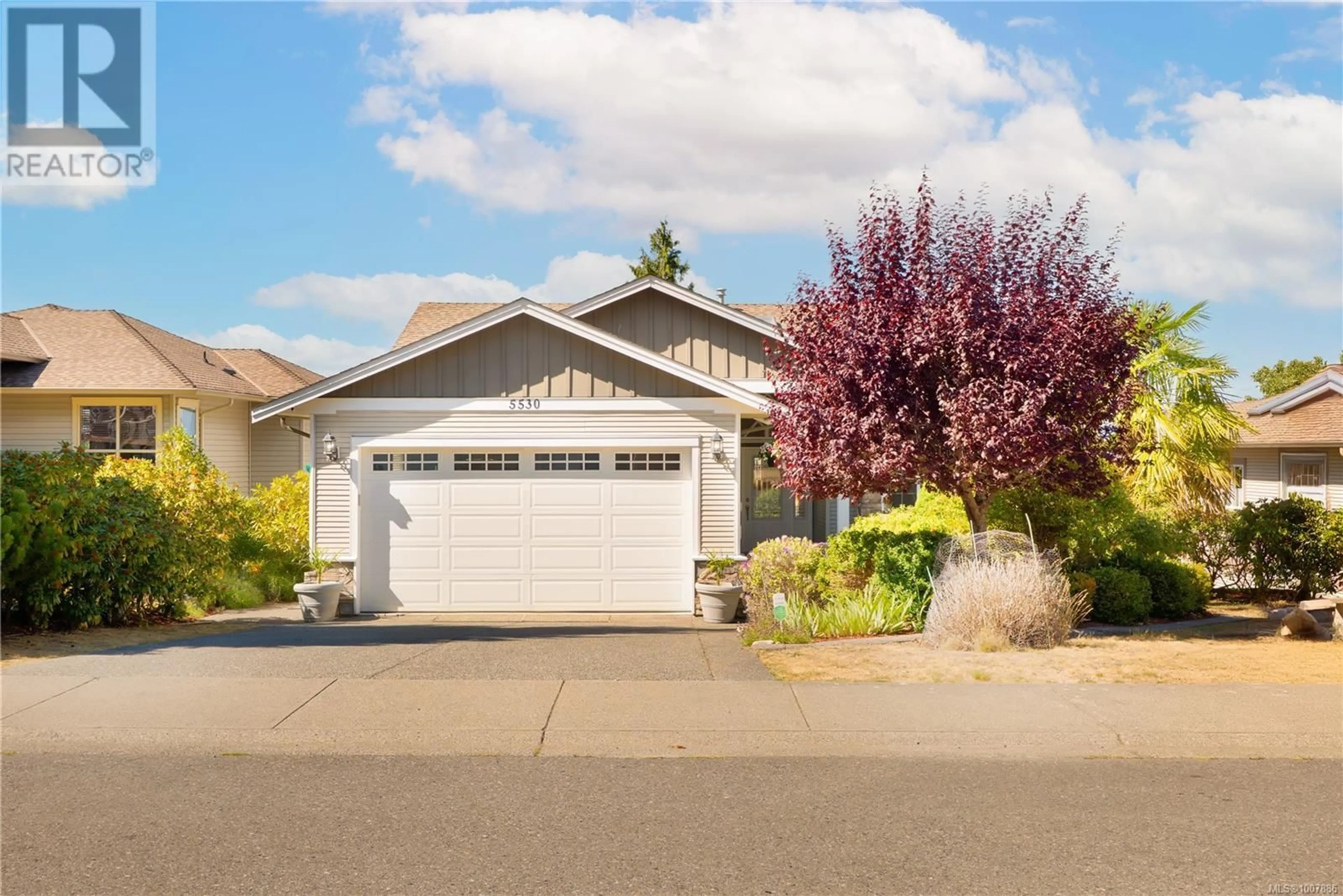 Home with vinyl exterior material, street for 5530 NORTON ROAD, Nanaimo British Columbia V9T6S2
