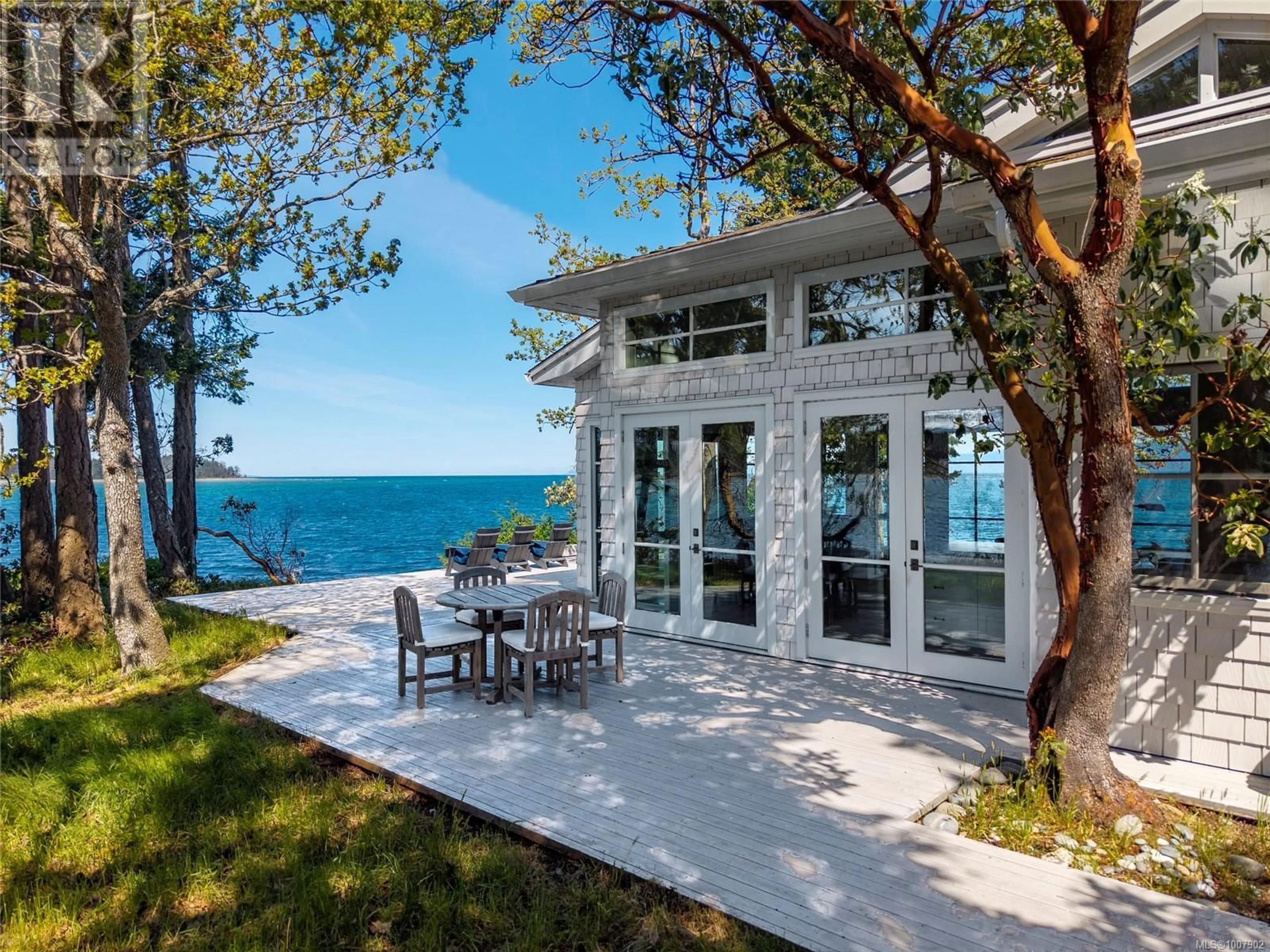 Patio, water/lake/river/ocean view for 1341 MADRONA DRIVE, Nanoose Bay British Columbia V9P9C9