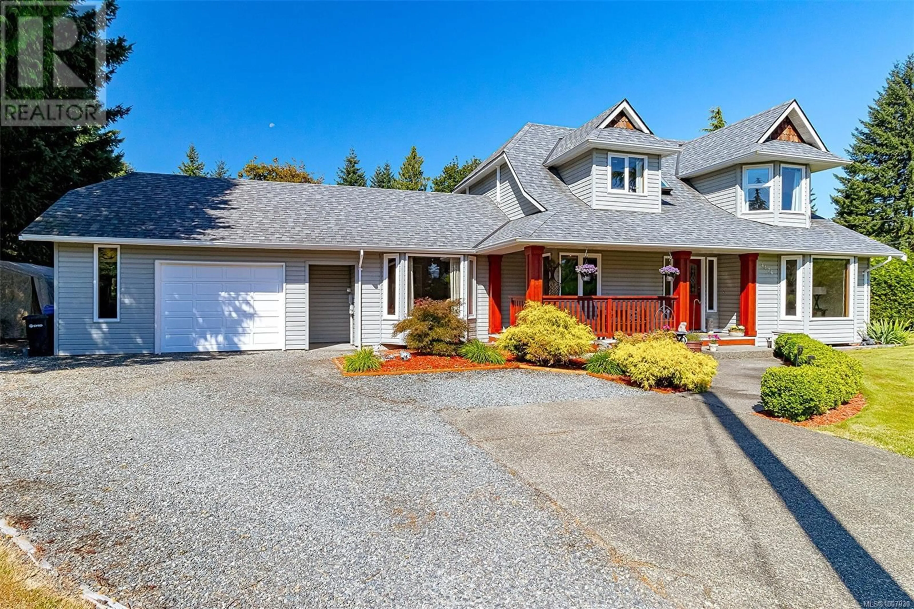 Home with vinyl exterior material, street for 4176 CANTERBURY PLACE, Cobble Hill British Columbia V8H0J4