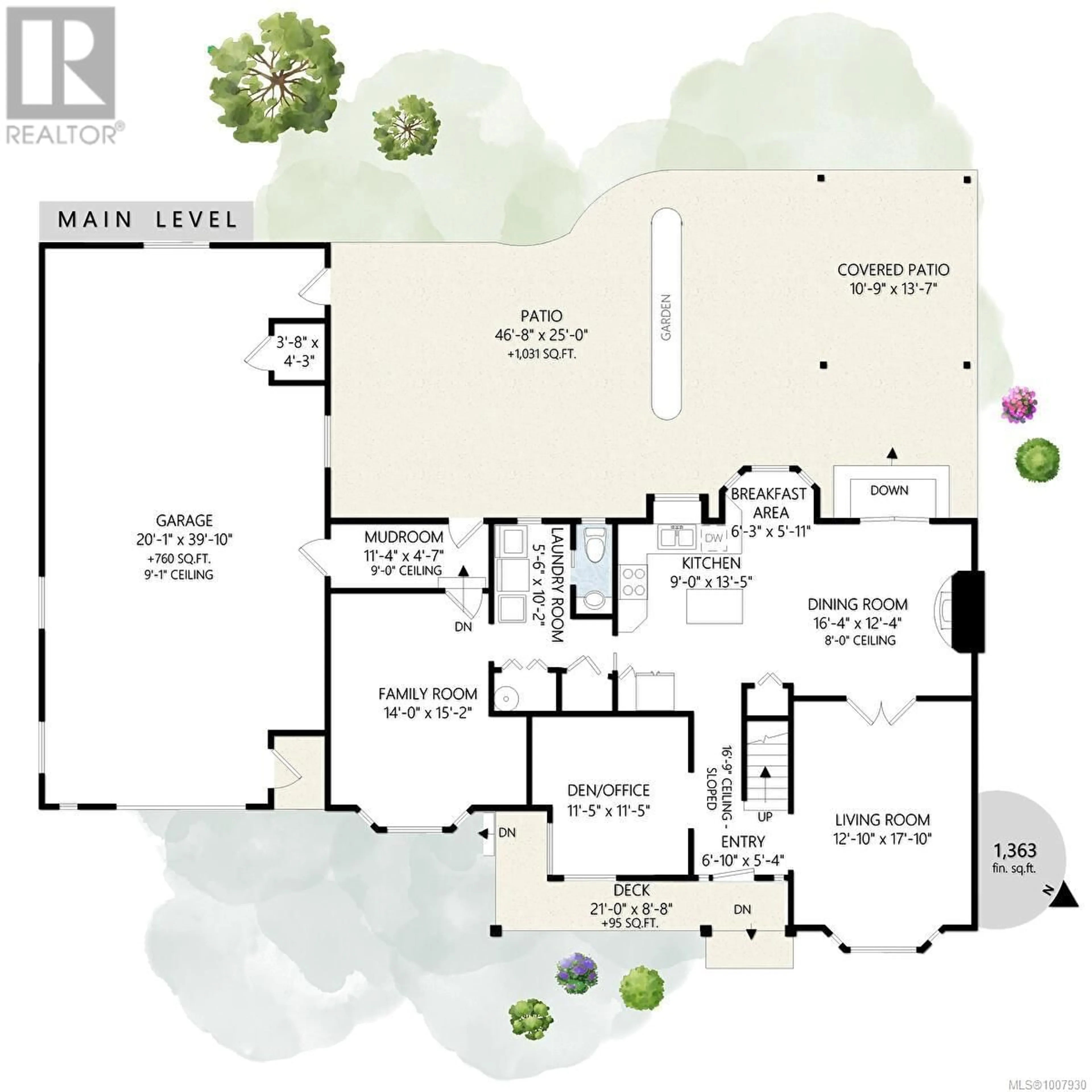 Floor plan for 4176 CANTERBURY PLACE, Cobble Hill British Columbia V8H0J4