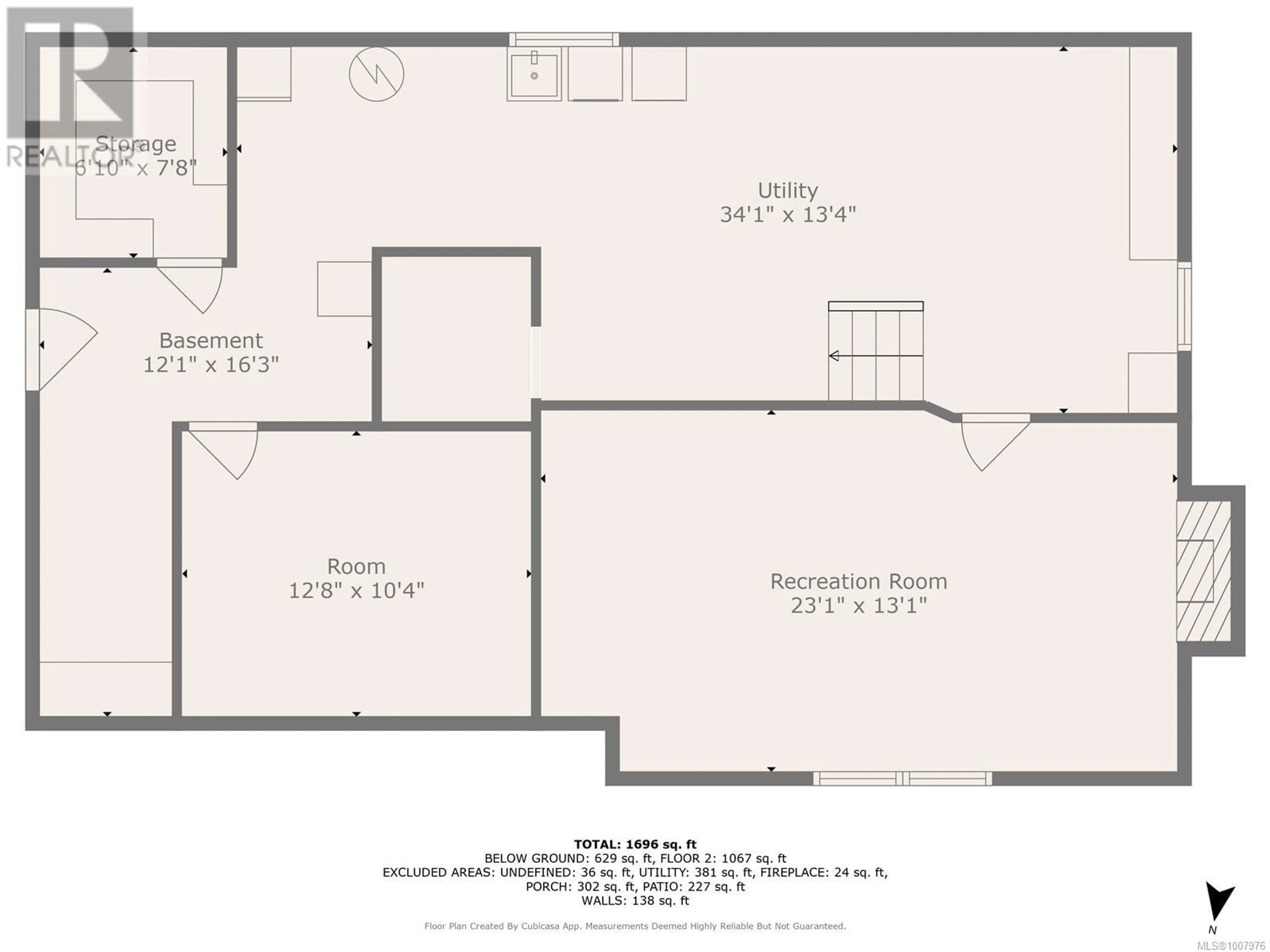 Floor plan for 2635 5TH AVENUE, Port Alberni British Columbia V9Y2G2