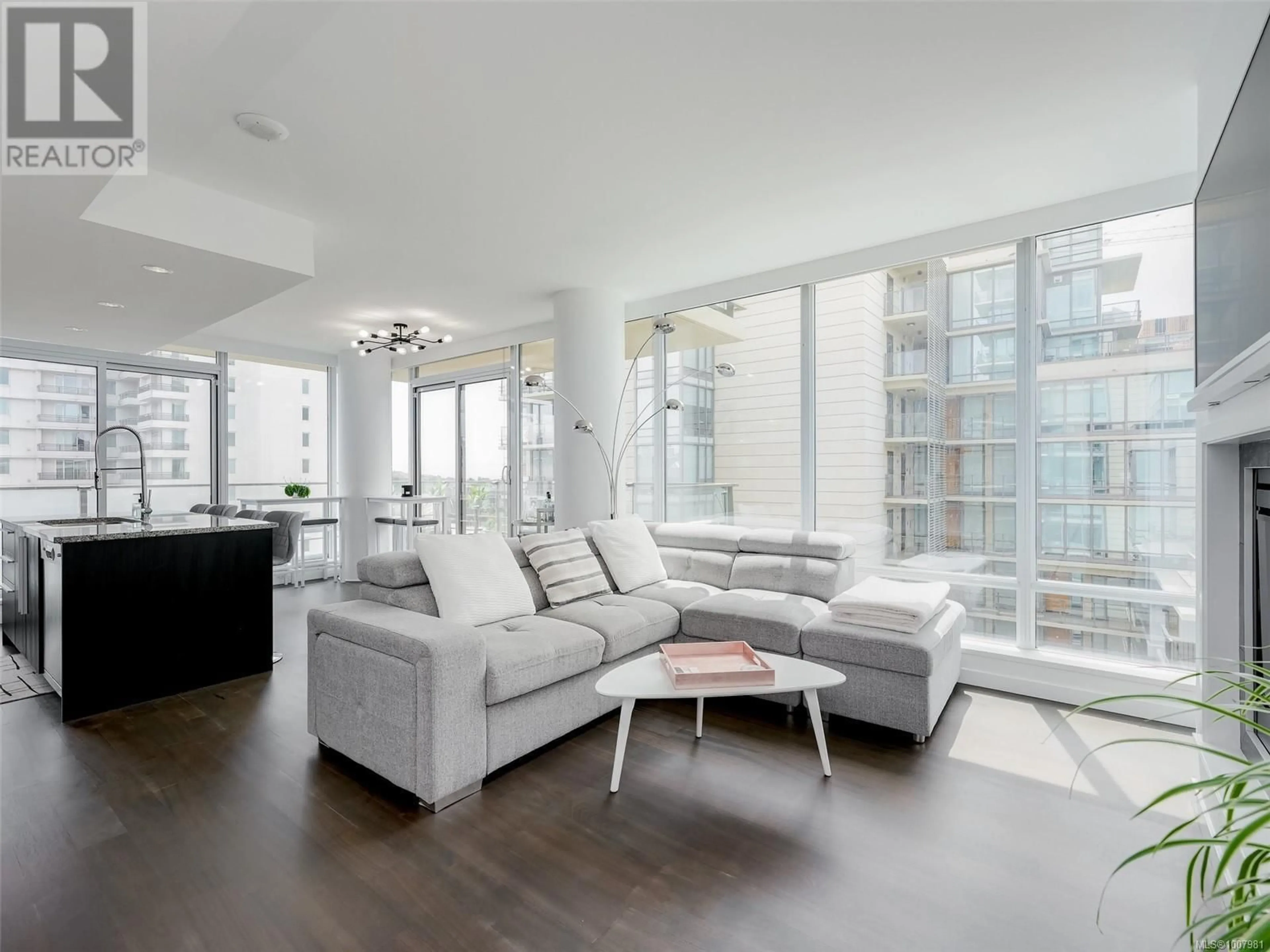 Living room with furniture, unknown for 1001 - 707 COURTNEY STREET, Victoria British Columbia V8W0A9